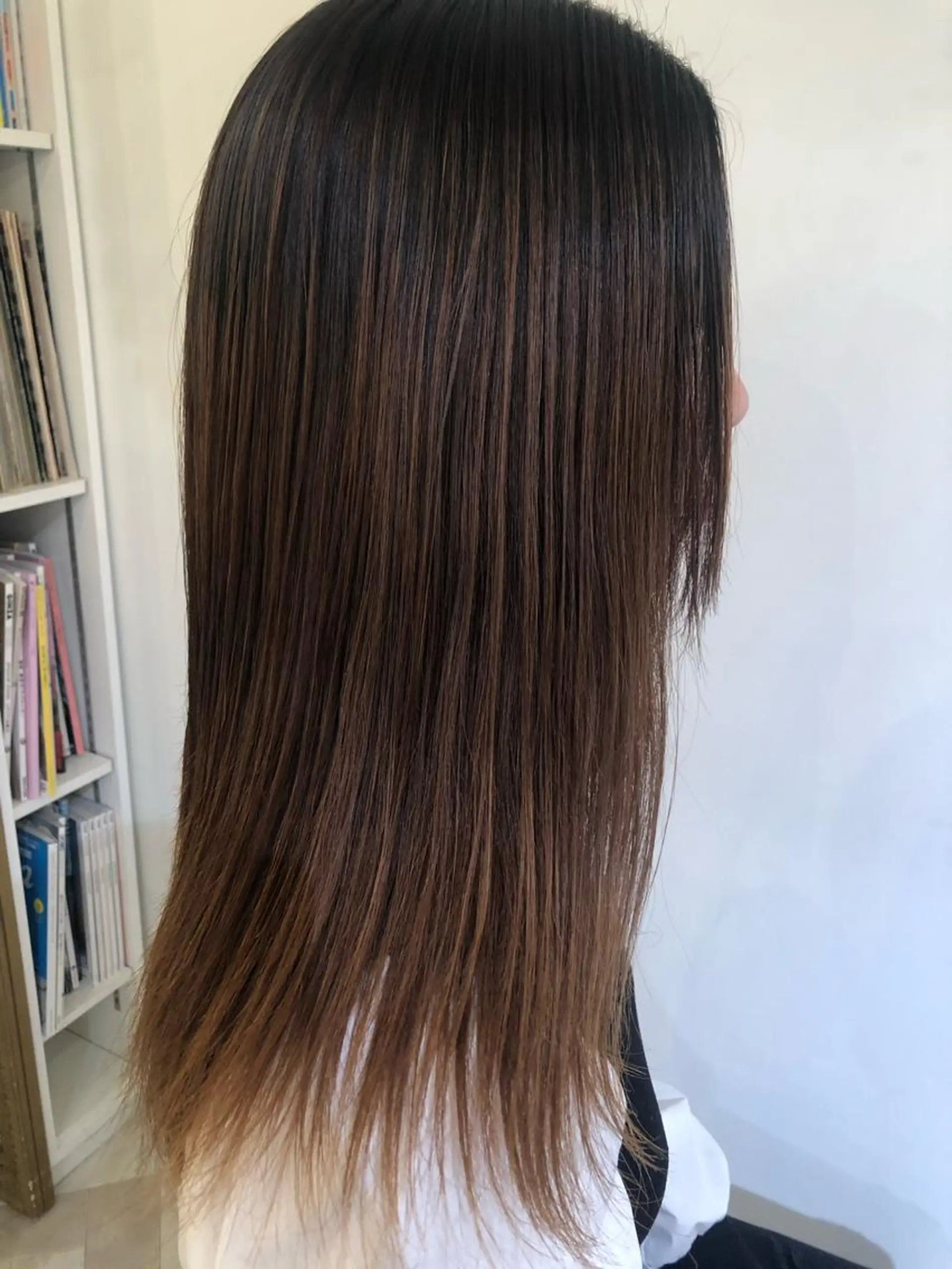 パーマ ブリーチカラー🎀 韓国風/寺門美優のヘアスタイル