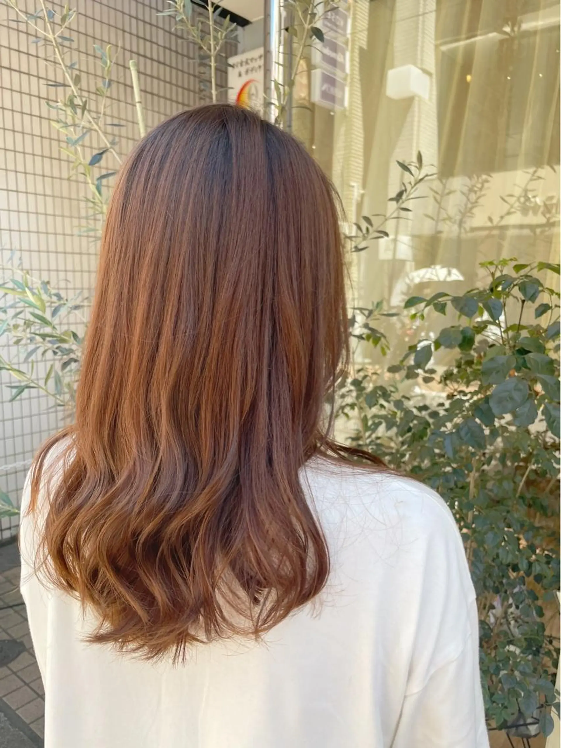 セミロング 松島 涼花のヘアスタイル