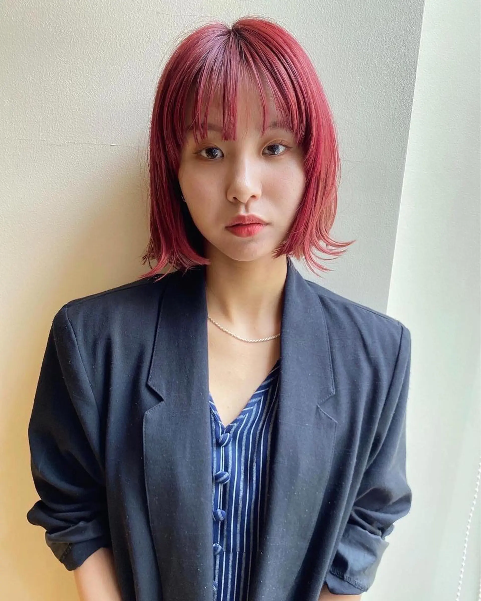 ショート ボブ ホノカのヘアスタイル