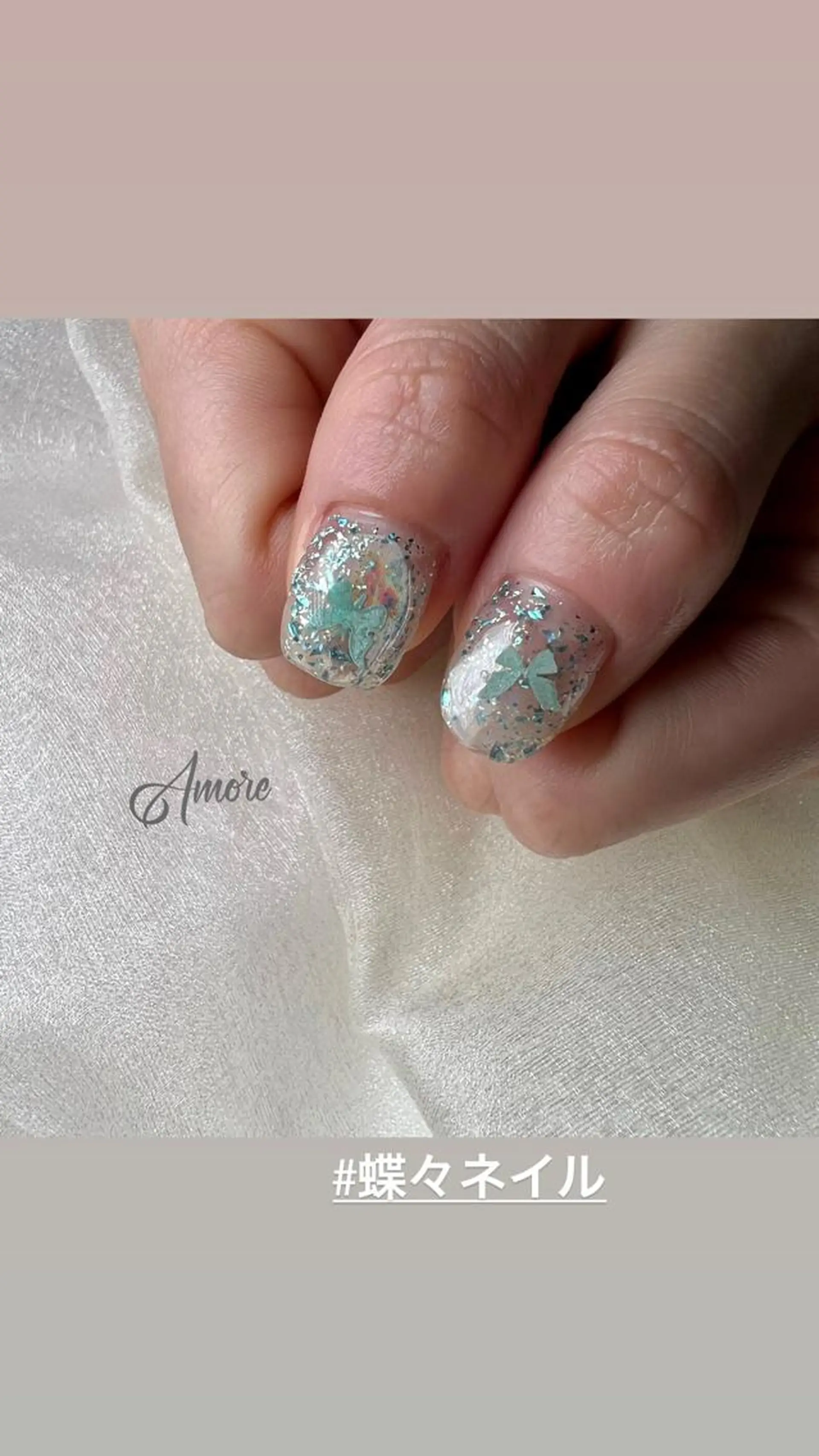 ネイル ジェルネイル 韓国ネイル パラジェル 夏ネイル You kyehwaのネイルデザイン