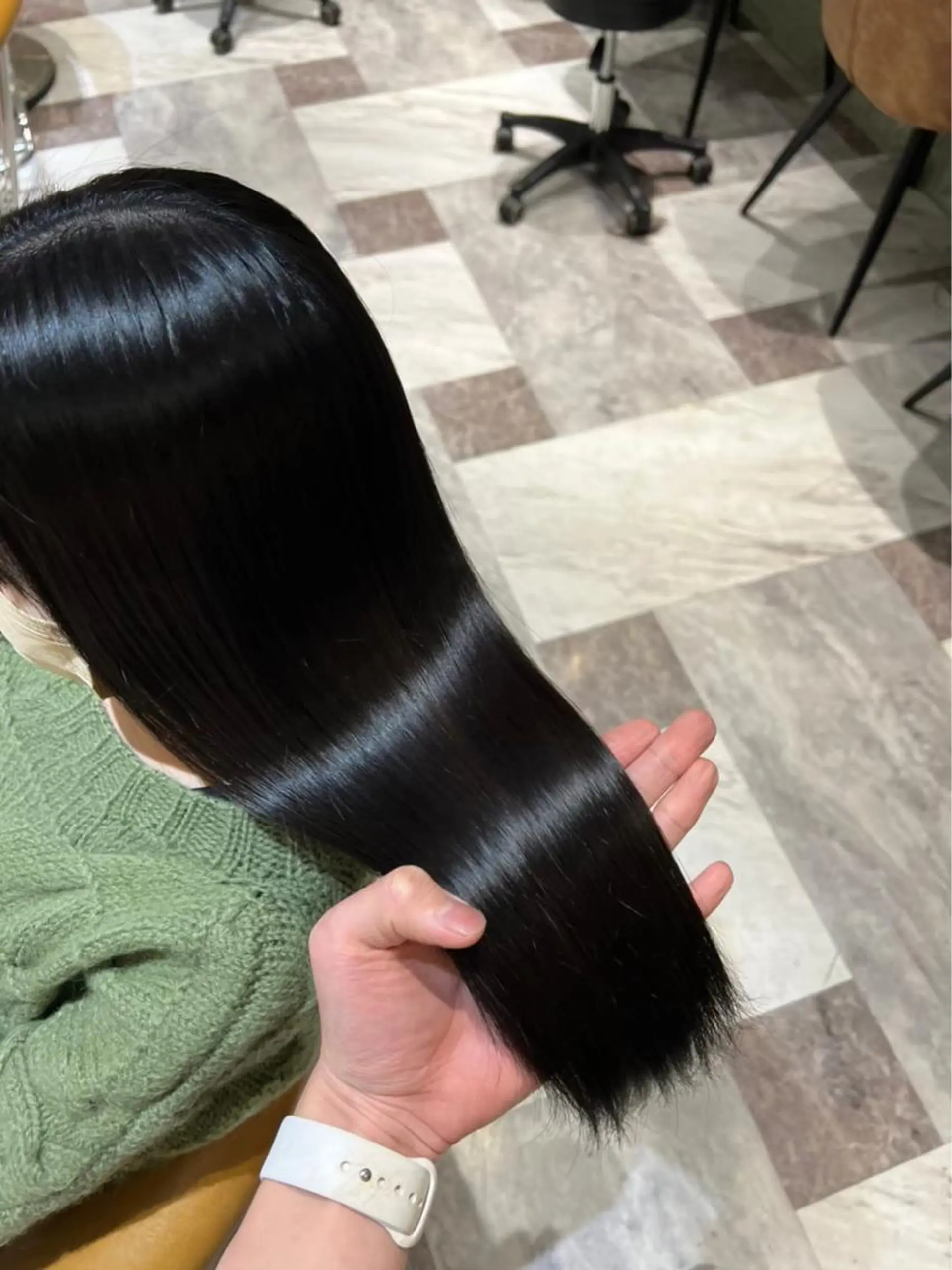 Bond Story fleek所属・渡辺 麻衣のヘアスタイル