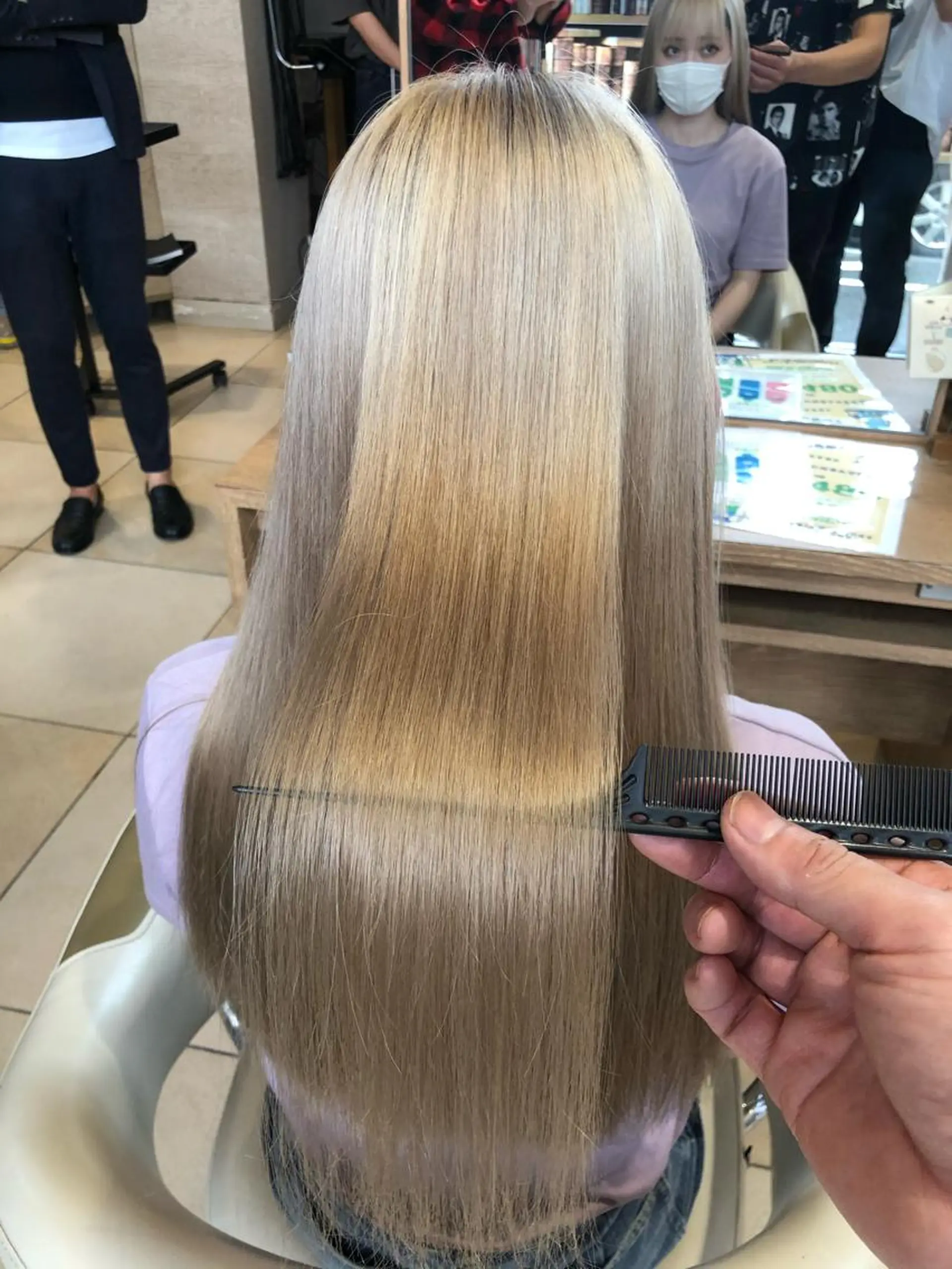 ミディアム 縮毛矯正 トリートメント 縮毛矯正 トリートメント 圧倒的美髪ストレート ツダケイタロウのヘアスタイル