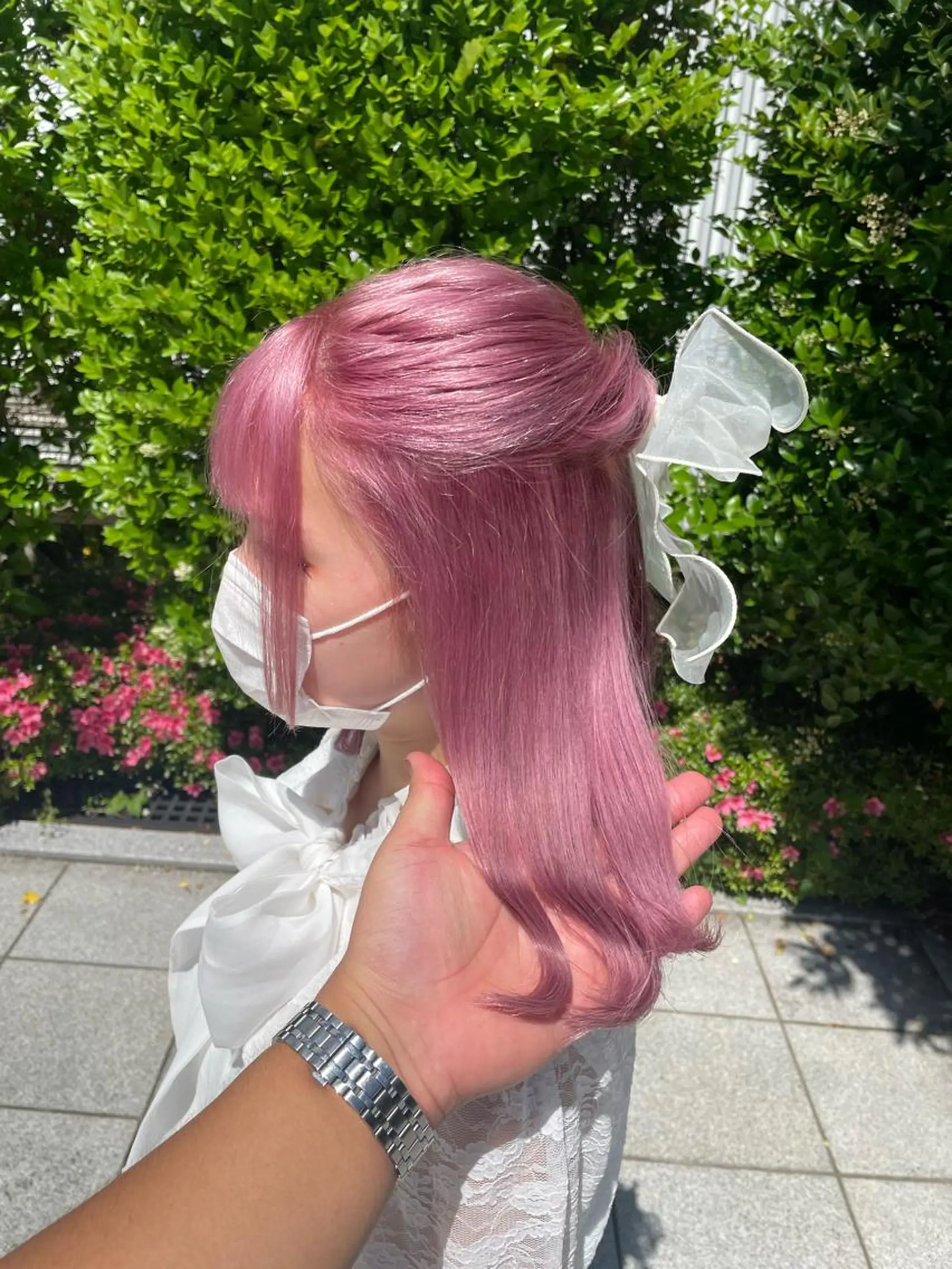 セミロング カラー ヘアアレンジ 柔らかカラー/ レイヤーYUTO🧋のヘアスタイル