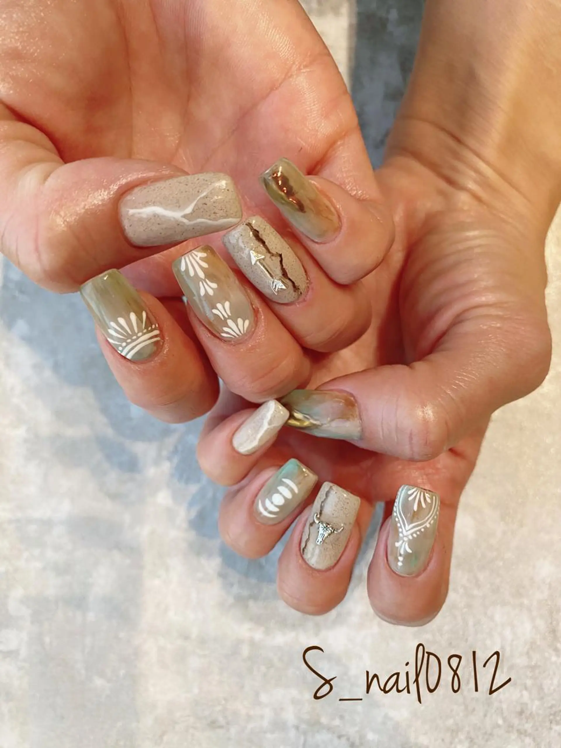 ネイル ハンドネイル 菅原 さおりのネイルデザイン