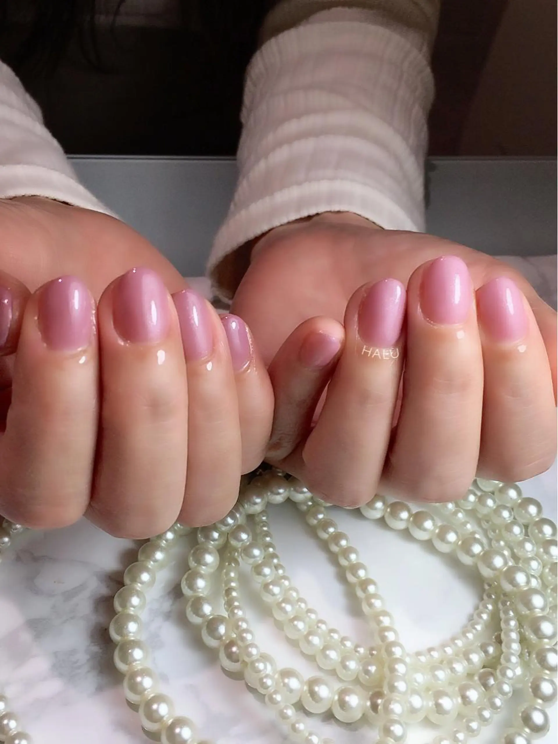 ネイル ピンク HALU ハルのネイルデザイン