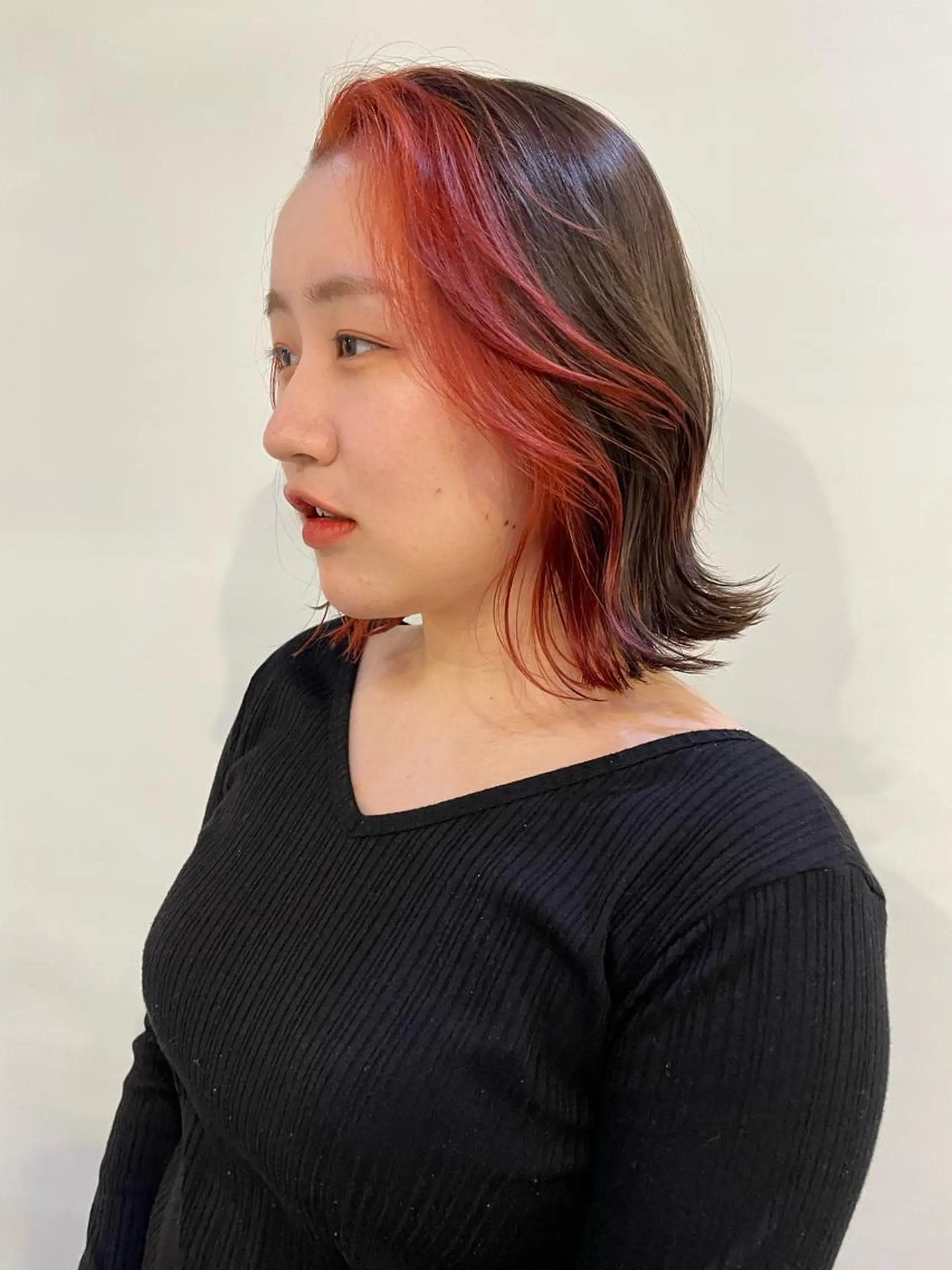 ショート カラー silo所属・silo MOKA 顔周りカット🦦のヘアスタイル