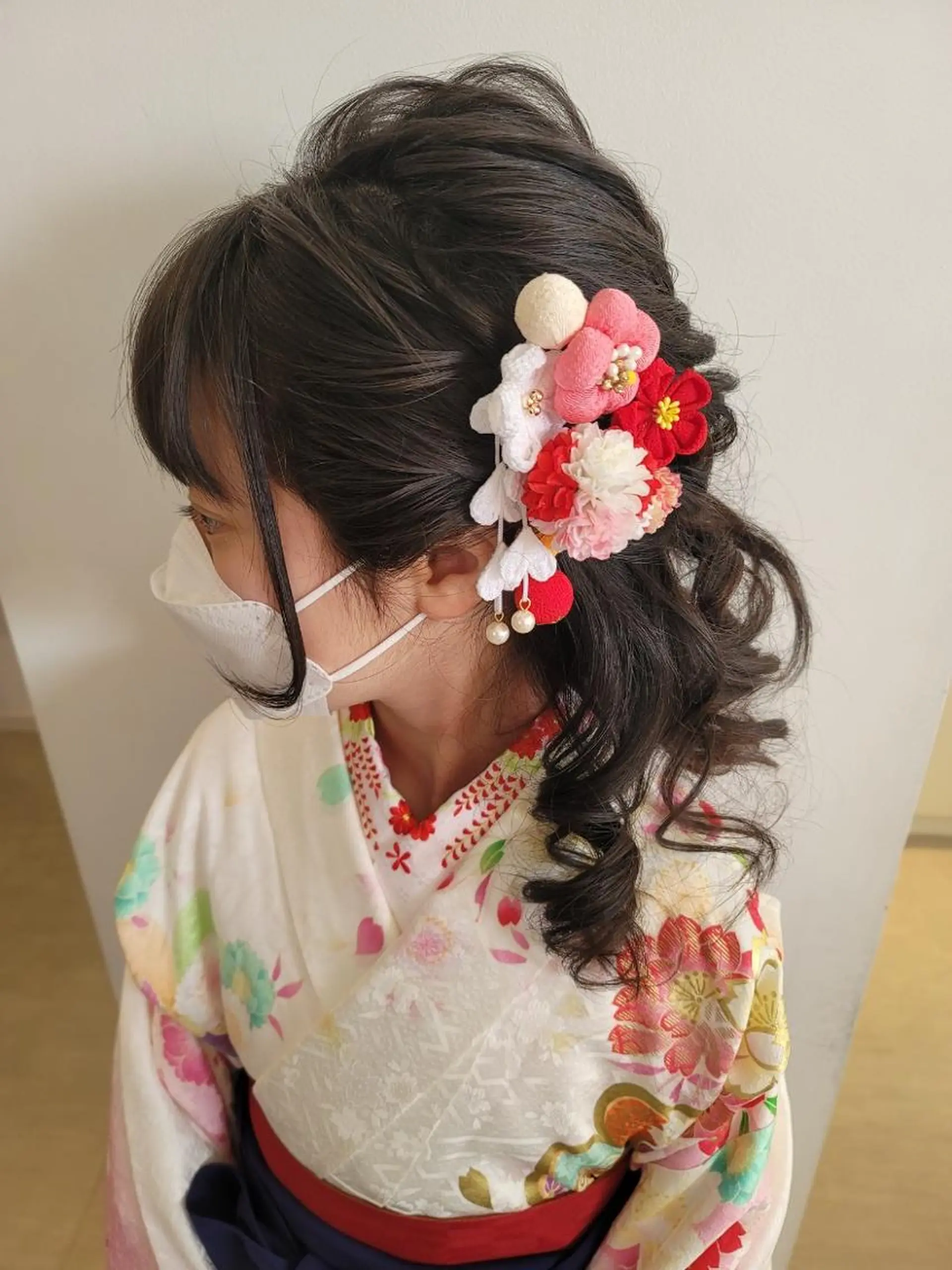 ロング ヘアアレンジ ハーフアップ 卒業式のヘアスタイル 鈴木 翠のヘアスタイル