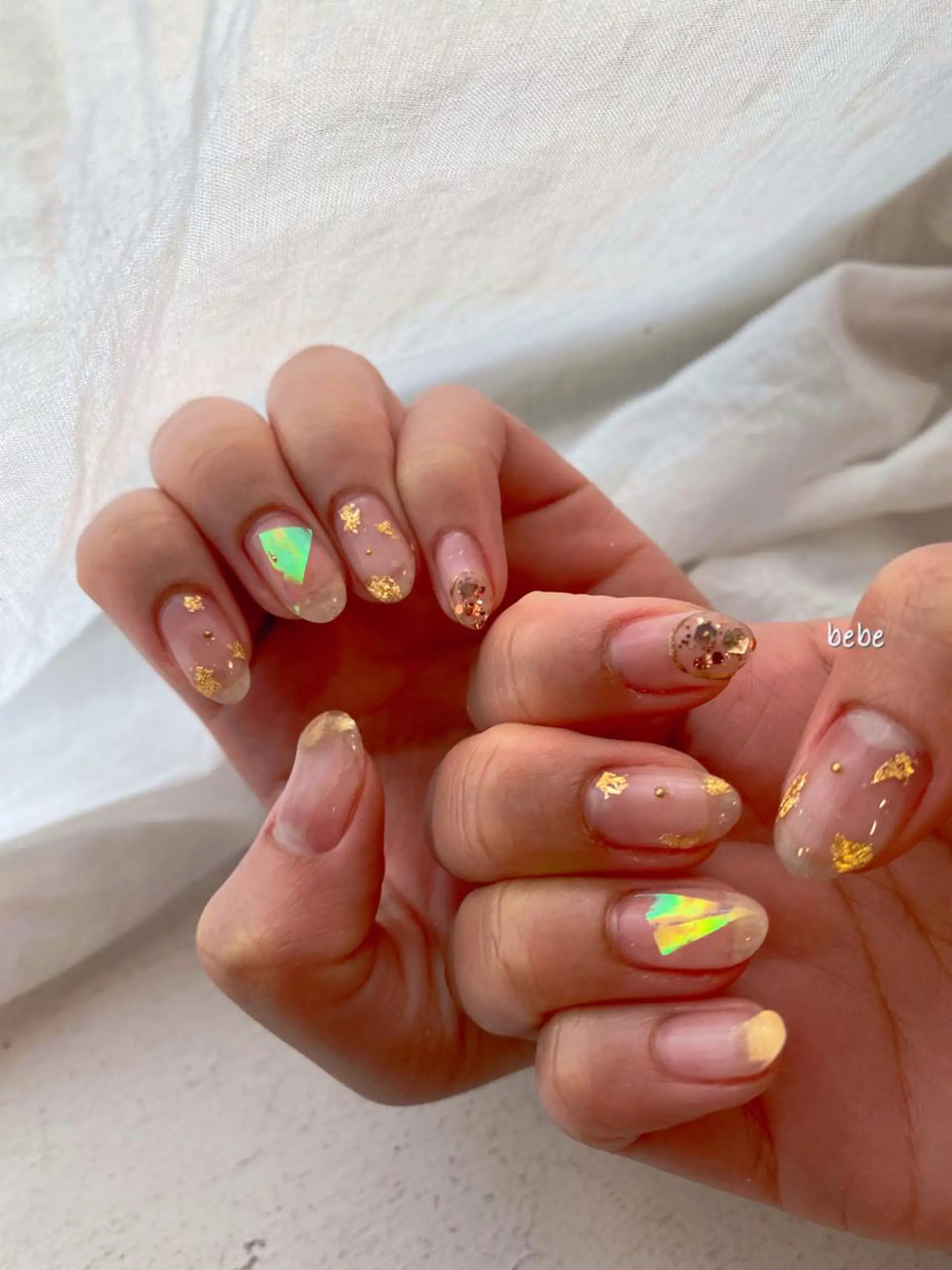 ネイル ニュアンスネイル ハンドネイル Ann. nail.tokyo所属・Ann nailのネイルデザイン
