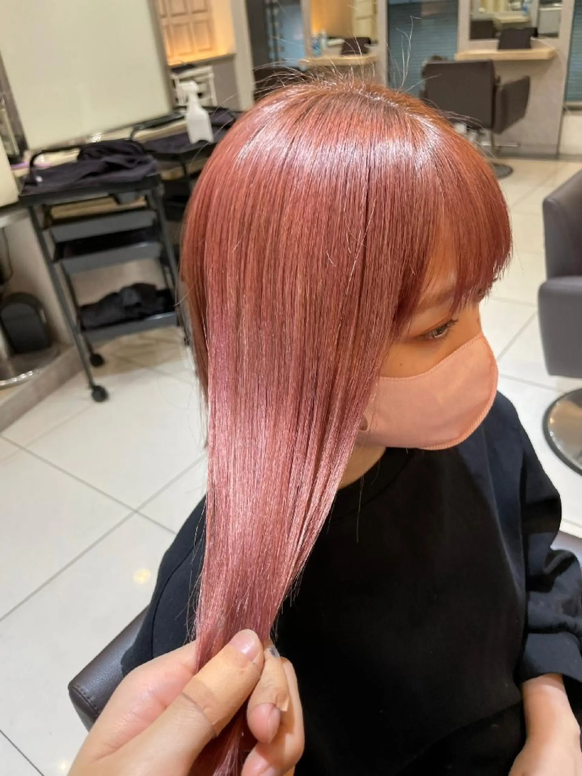 カラー ミディアム F.hair salon所属・ハイトーン×髪質改善 🌈しゅんだい🌈のヘアスタイル