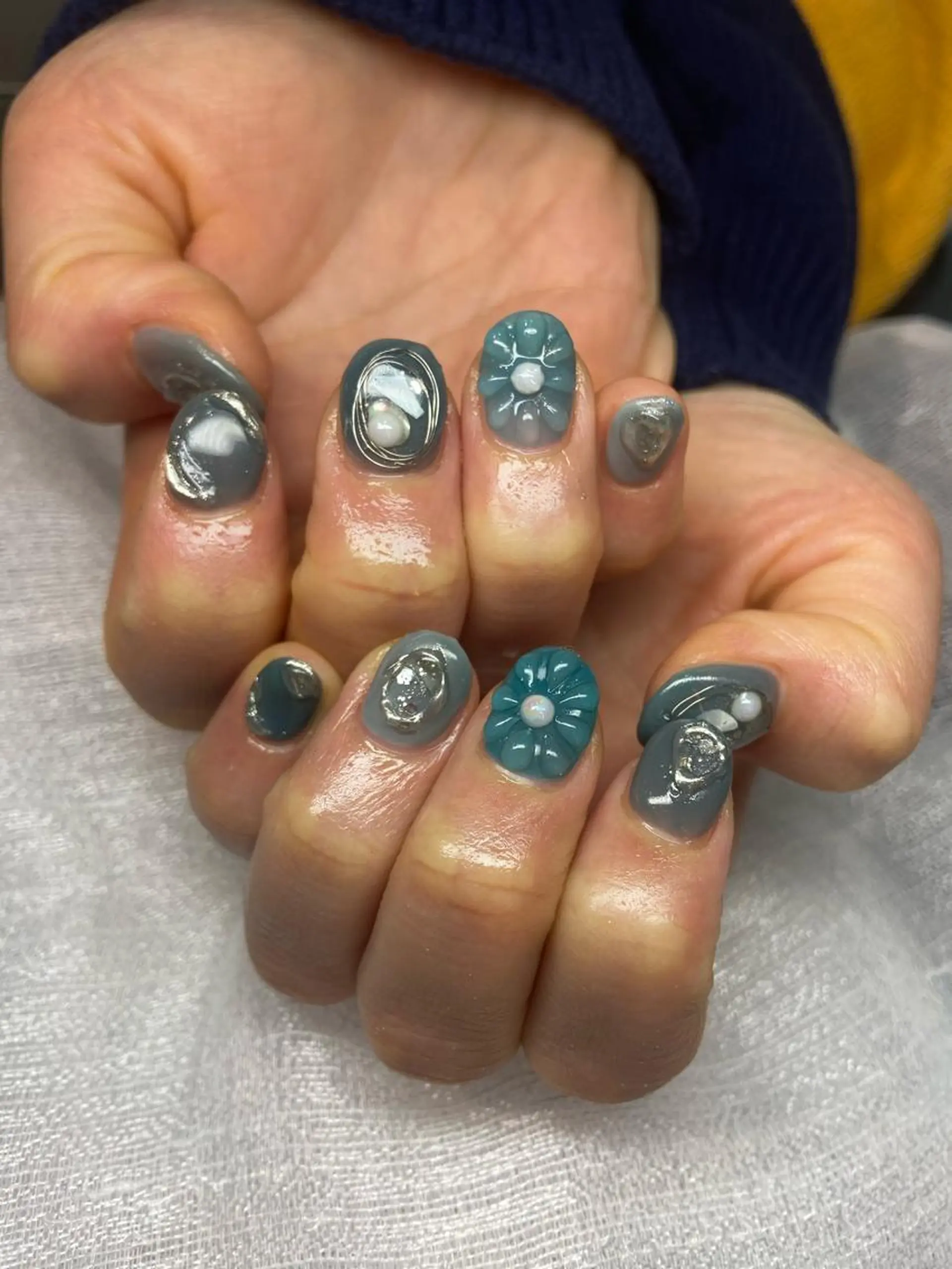 ネイル 🧸プルエクステ❤︎ ネイルKAO🧸のヘアスタイル