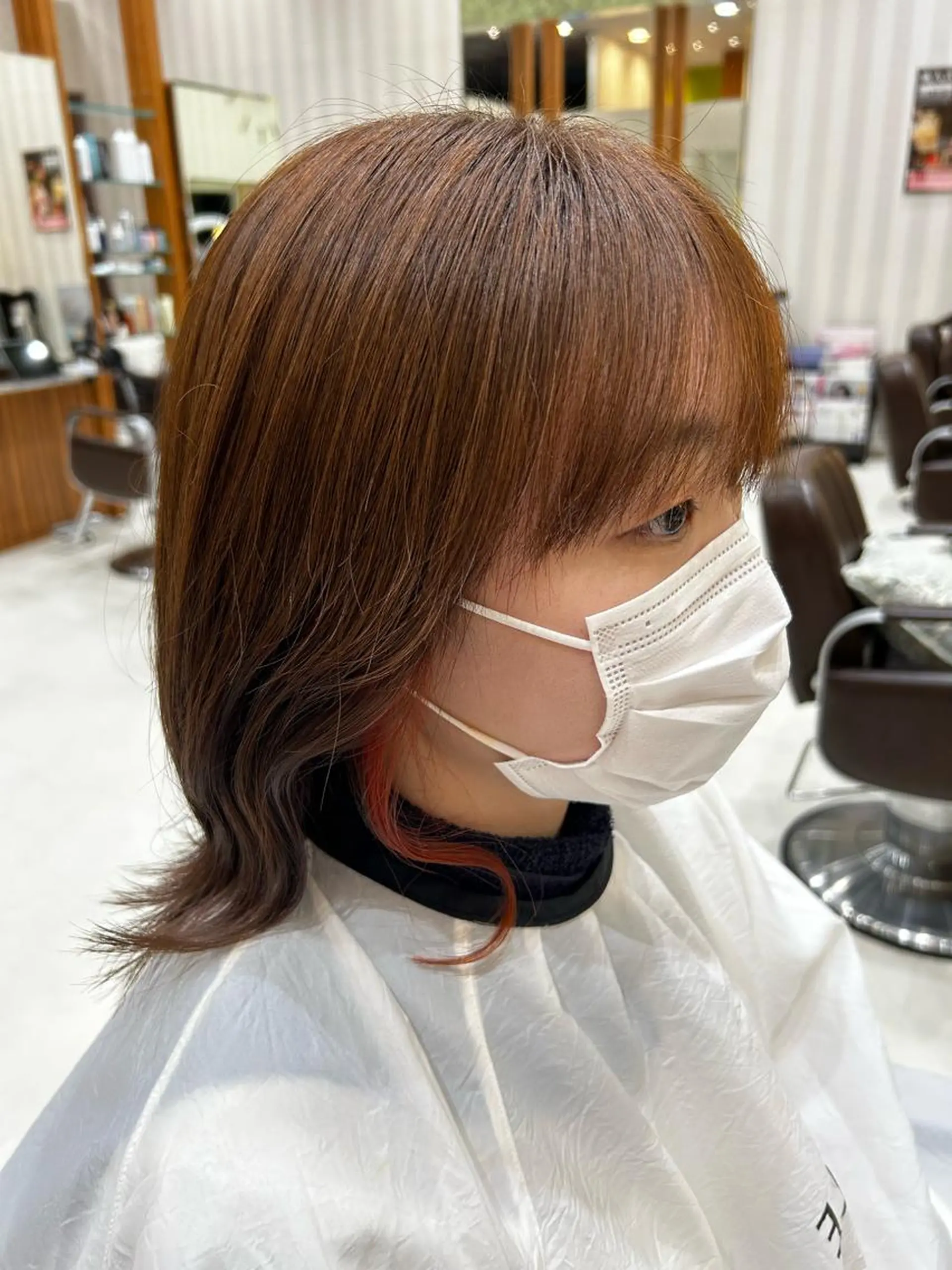 ミディアム 日置美容室所属・石井 佑飛のヘアスタイル