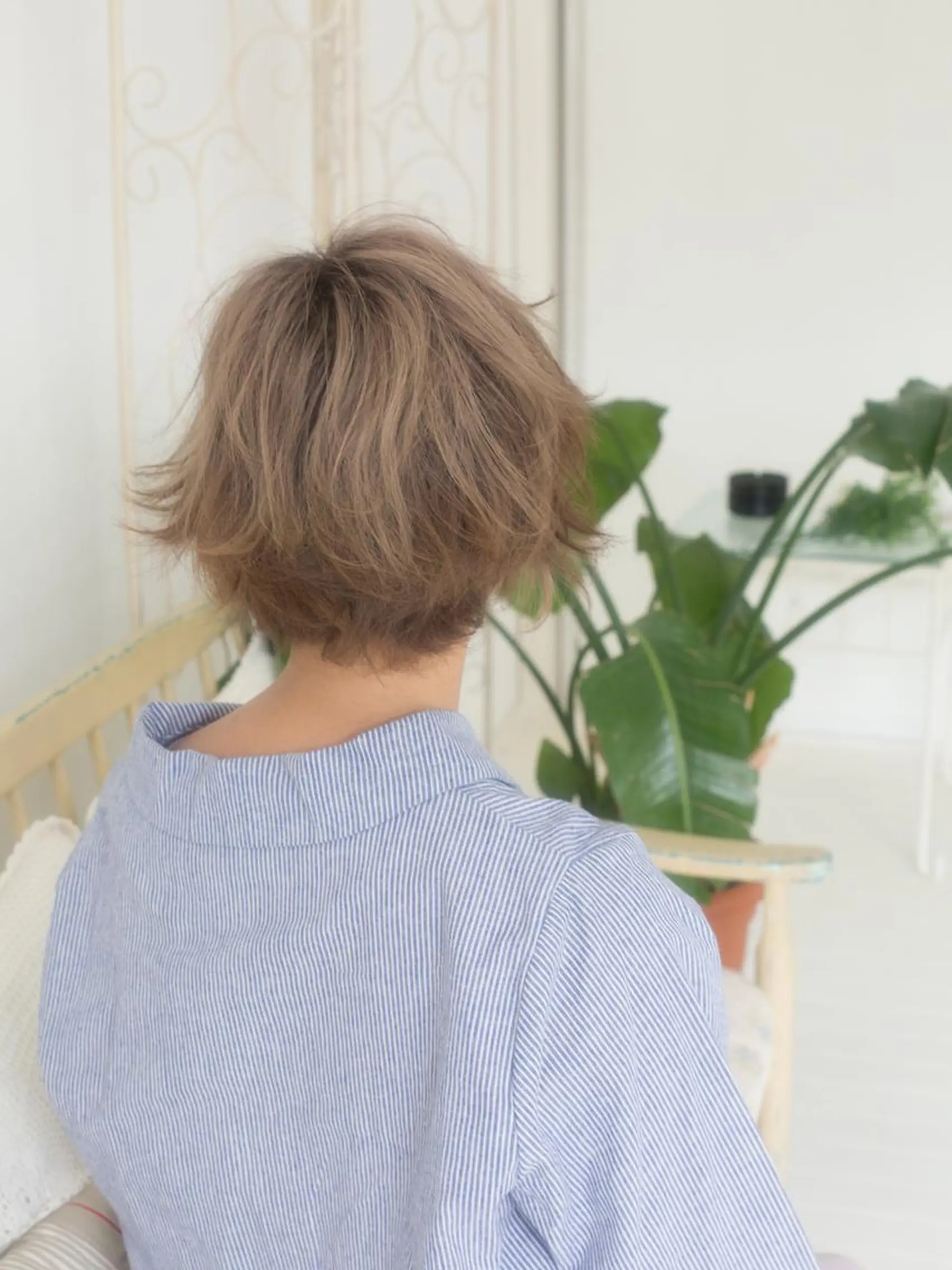 ショート カラー 池袋センターパート No.1 裕大のヘアスタイル