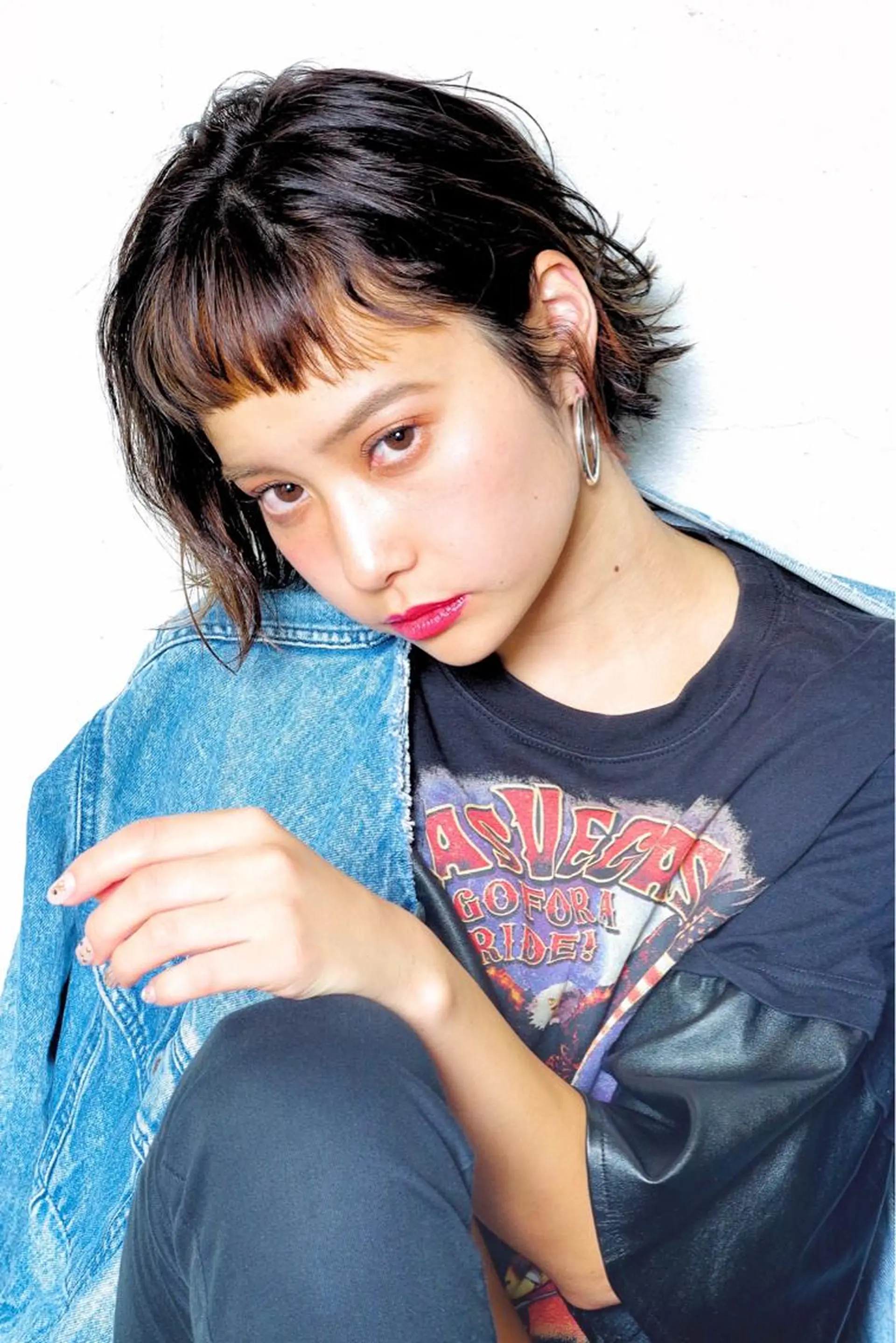 ショート ショートヘア カット hair＆life 9’sのヘアスタイル