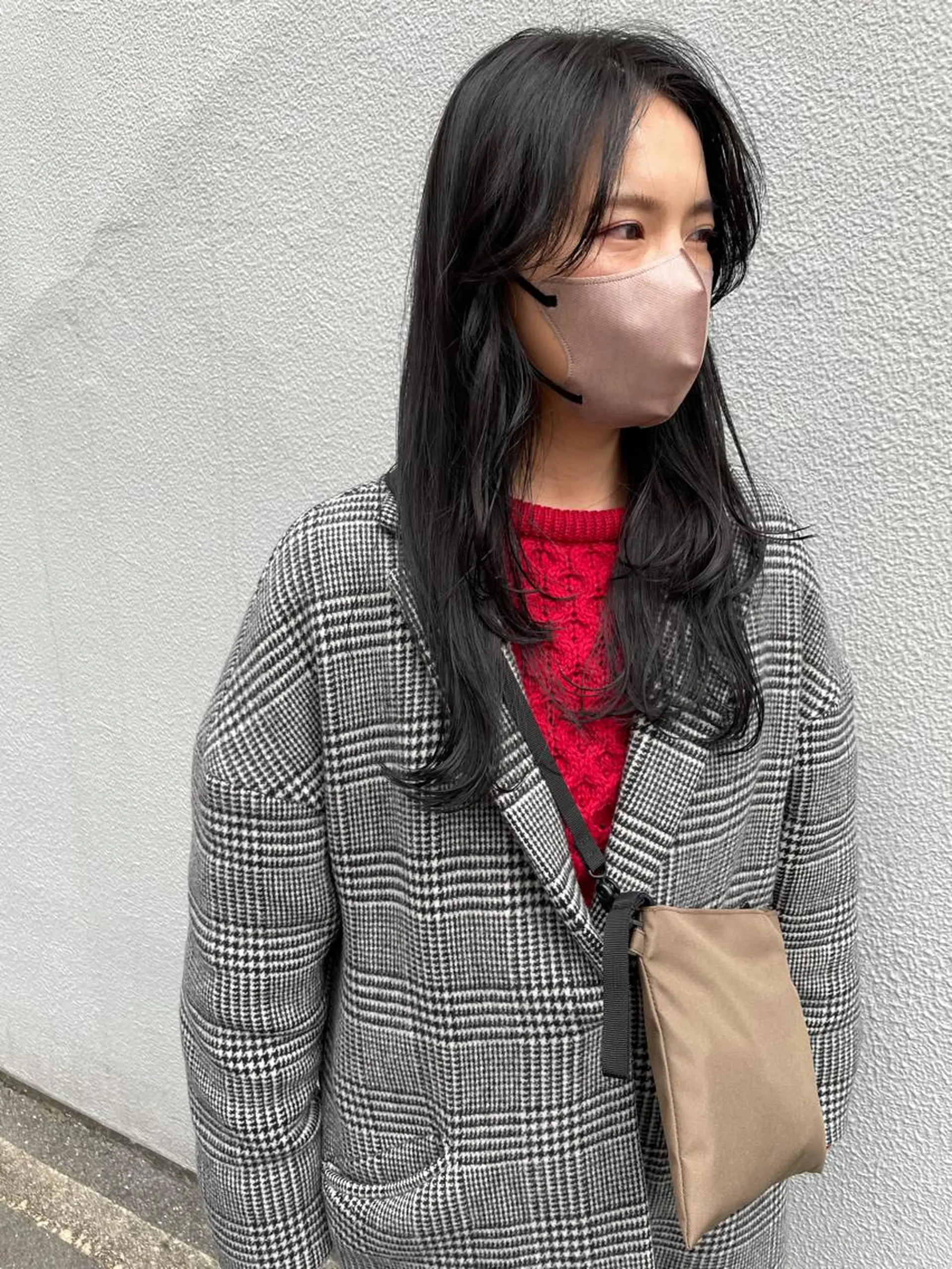 ロング カット ヘアカラー トリートメント さの あやねのヘアスタイル