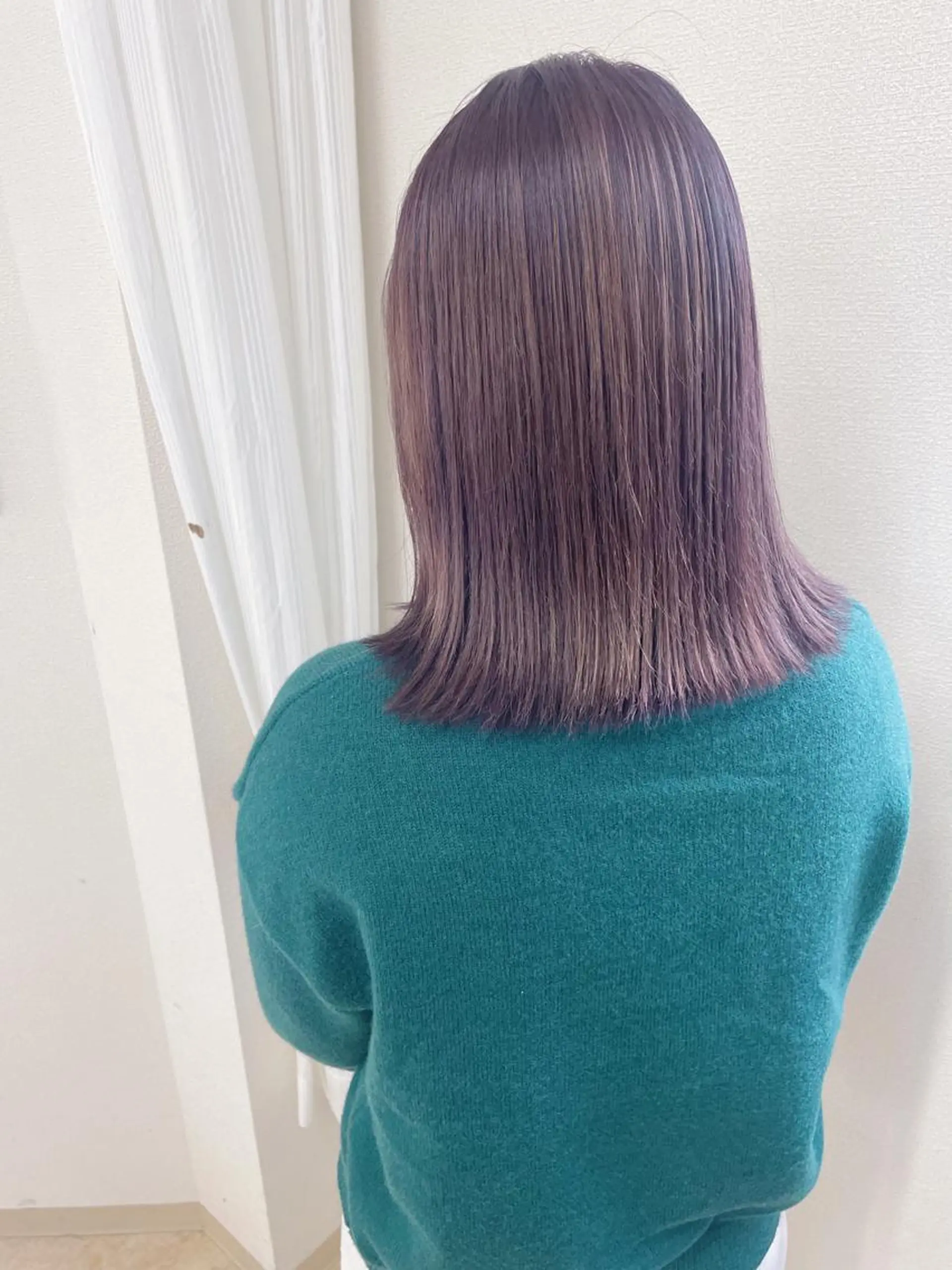 ミディアム カラー ケアブリーチ /髪質 改善/古橋圭史郎のヘアスタイル