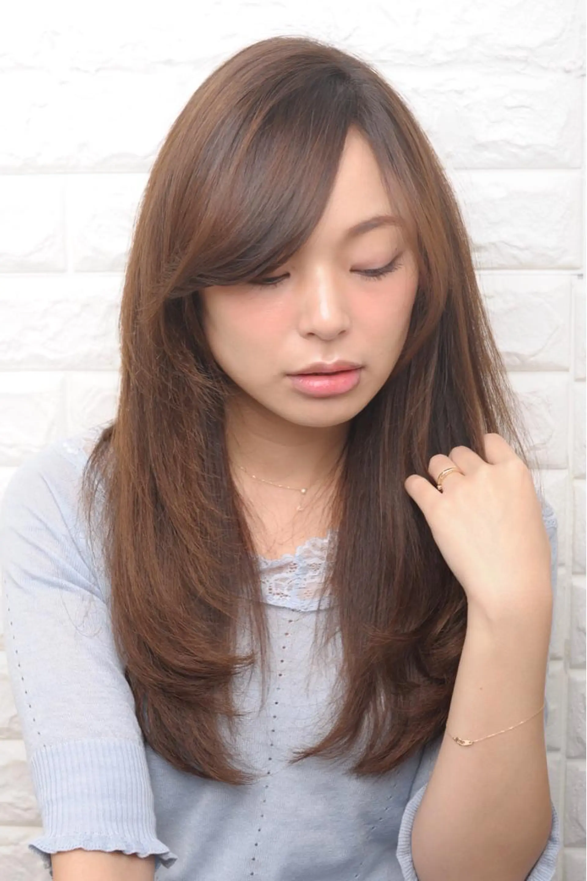 ロング カラー SALOWIN Frente店所属・個室で似合わせ好印象 🧡外山弥千代のヘアスタイル