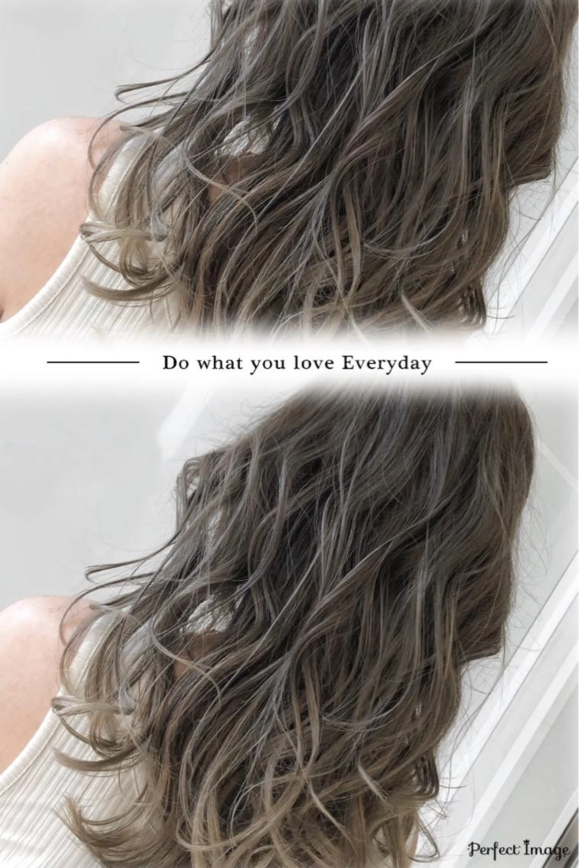 ロング カラー ヘアアレンジ 脱白髪染め専門店HAKUA PLUS白髪ぼかし町田2号店所属・脱白髪染め 大月竜斗のヘアスタイル