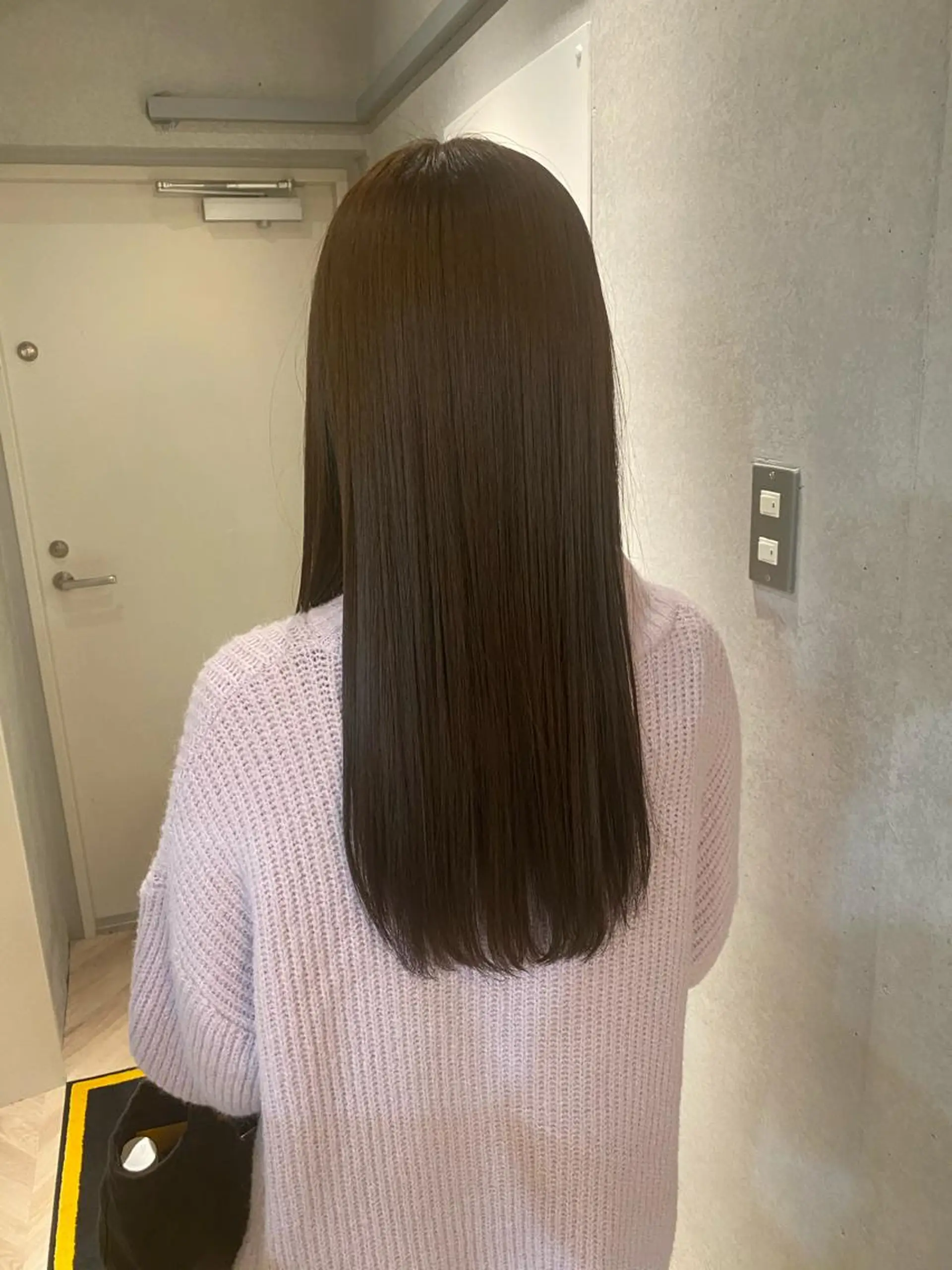 ロング 似合わせカット カット トリートメント 西山 恵太郎のヘアスタイル