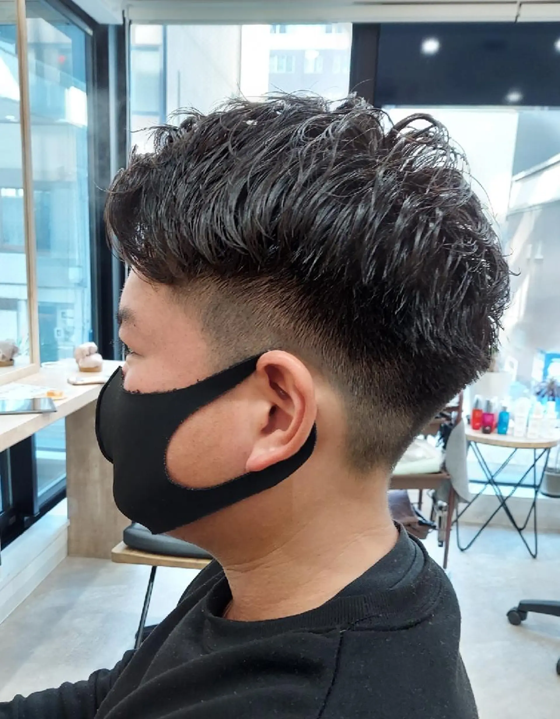 メンズ 刈り上げ パーマ Door's所属・大橋 弘一のヘアスタイル