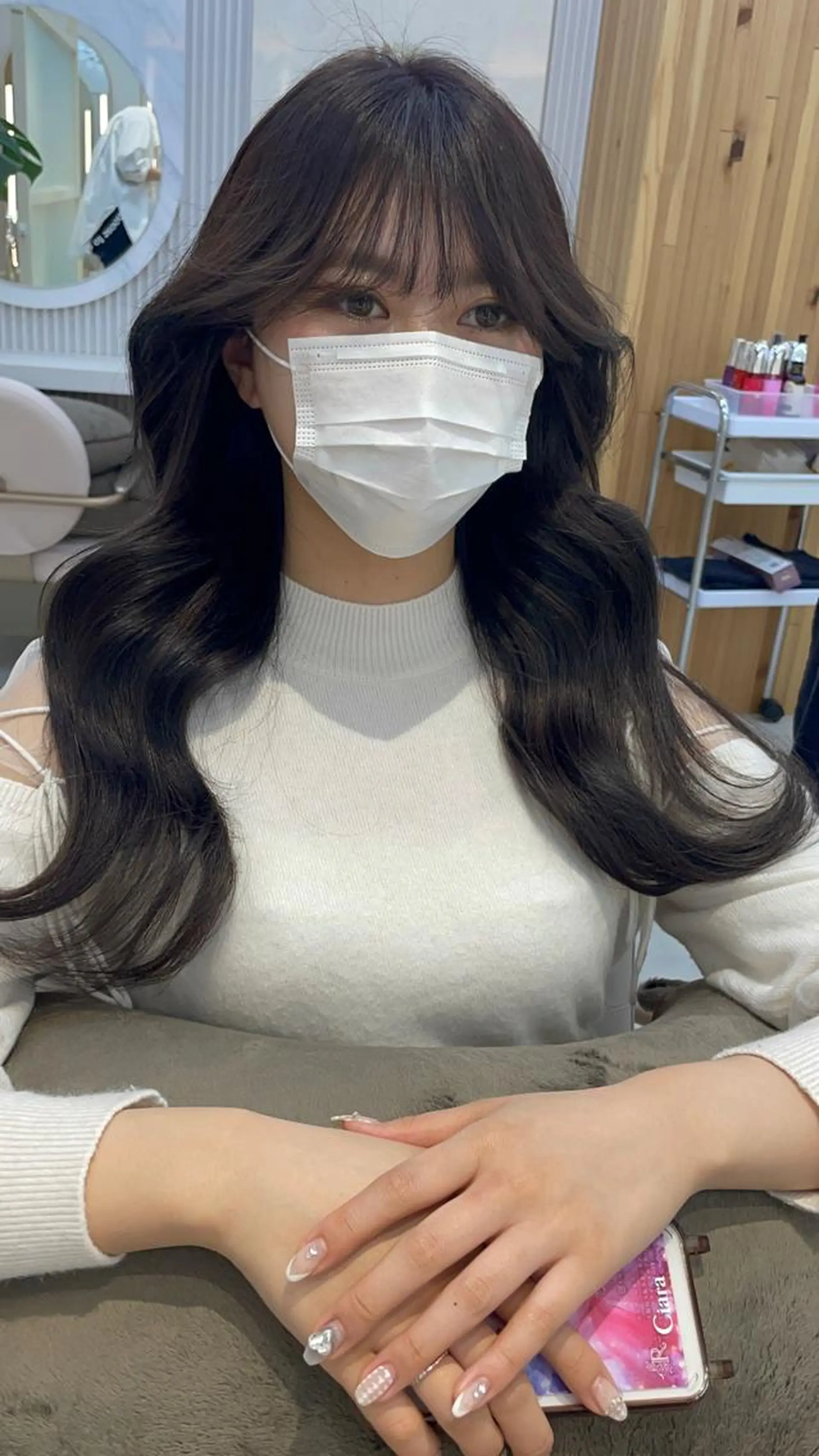 カラー ヘアカラー トリートメント 顔周り/透明感カラー /韓国ヘア/TAKUのヘアスタイル