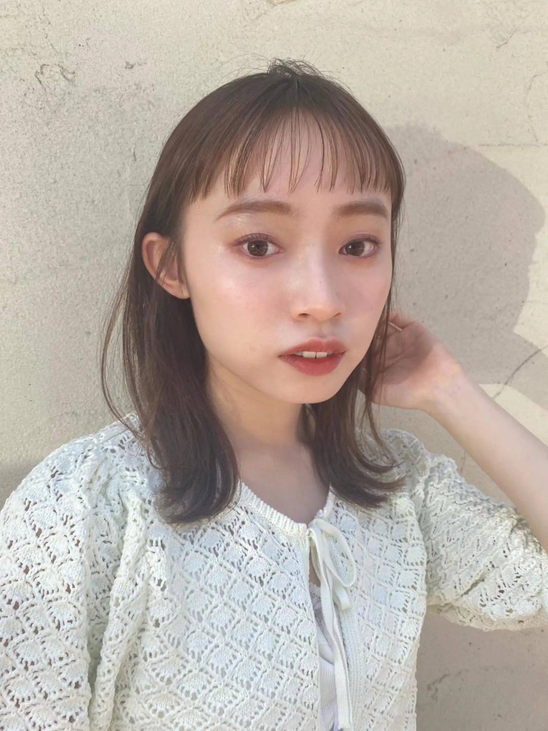 ミディアム カラー 🪭risa 暖色/レイヤー🪭のヘアスタイル