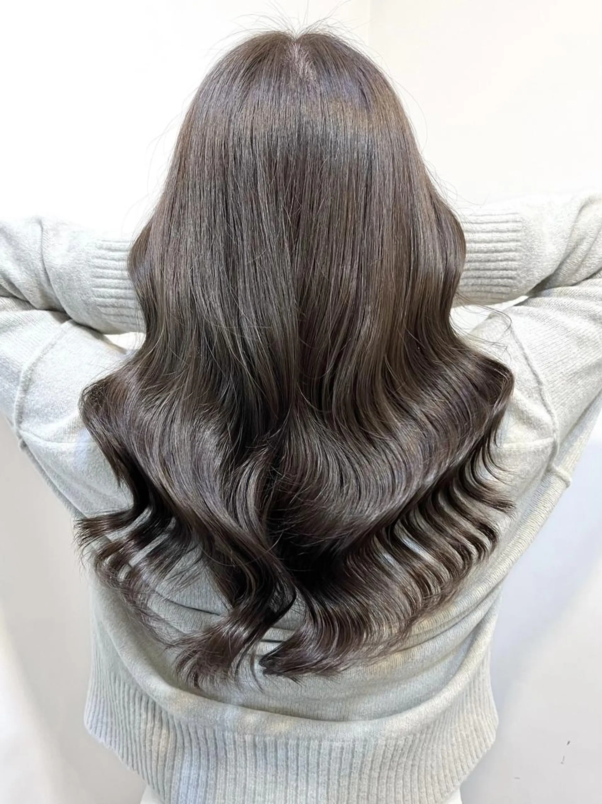 セミロング カラー カット ヘアカラー プチプラ&ハイクオ リティ✰Lilly✰のヘアスタイル