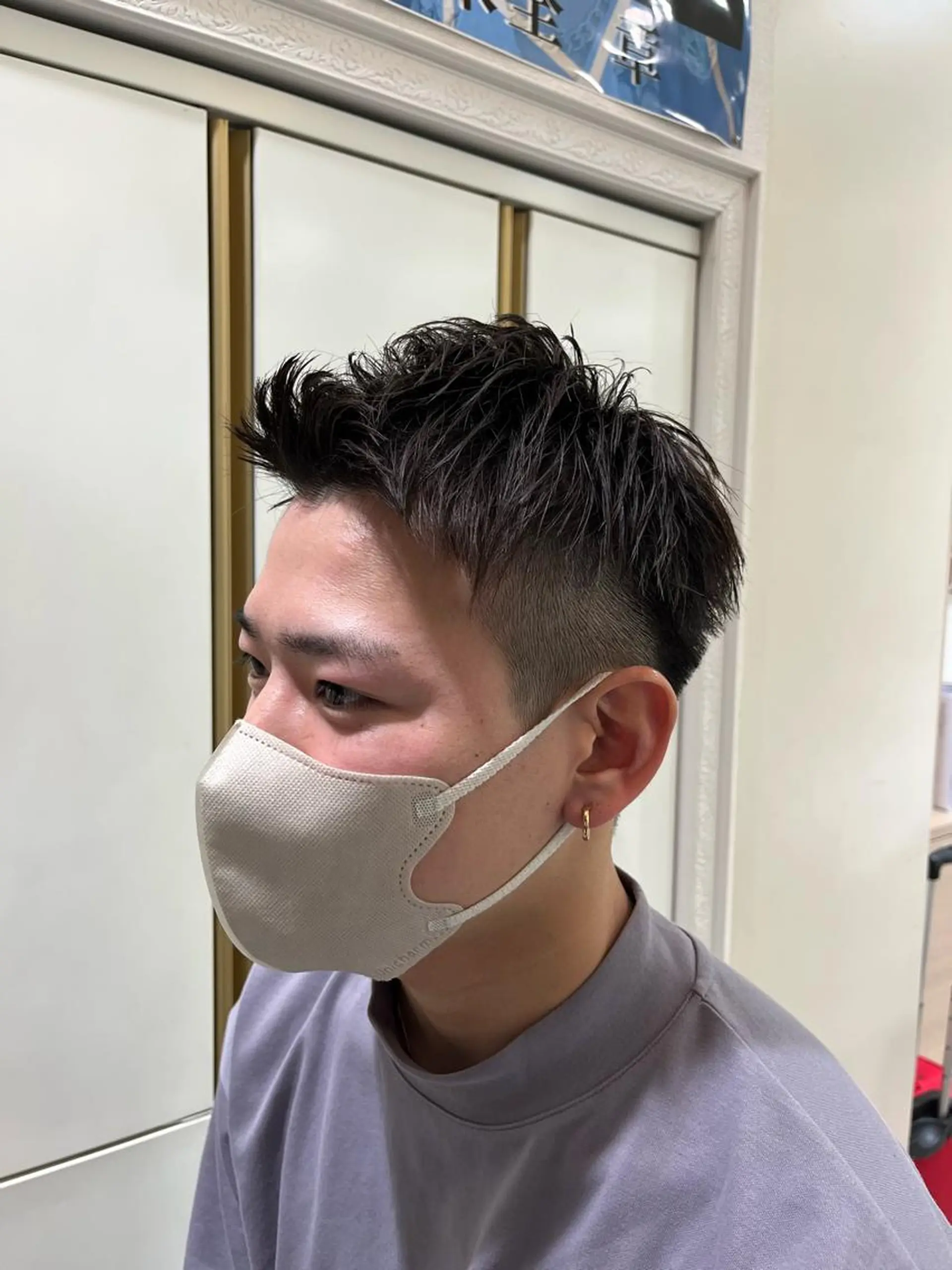 メンズ バレイヤージュ/ヘア アレンジ/shionのヘアスタイル