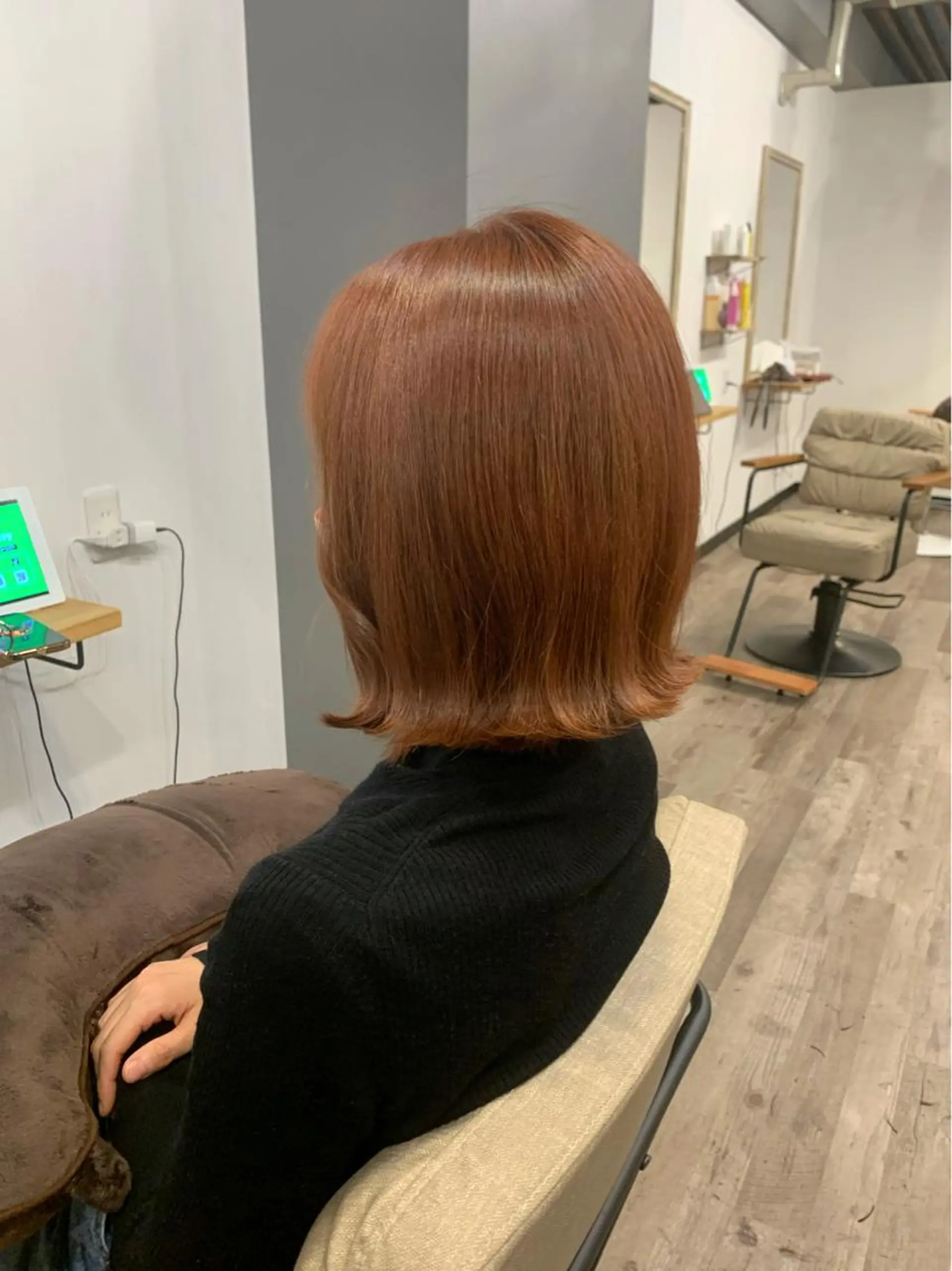 ミディアム 堀田 英樹のヘアスタイル