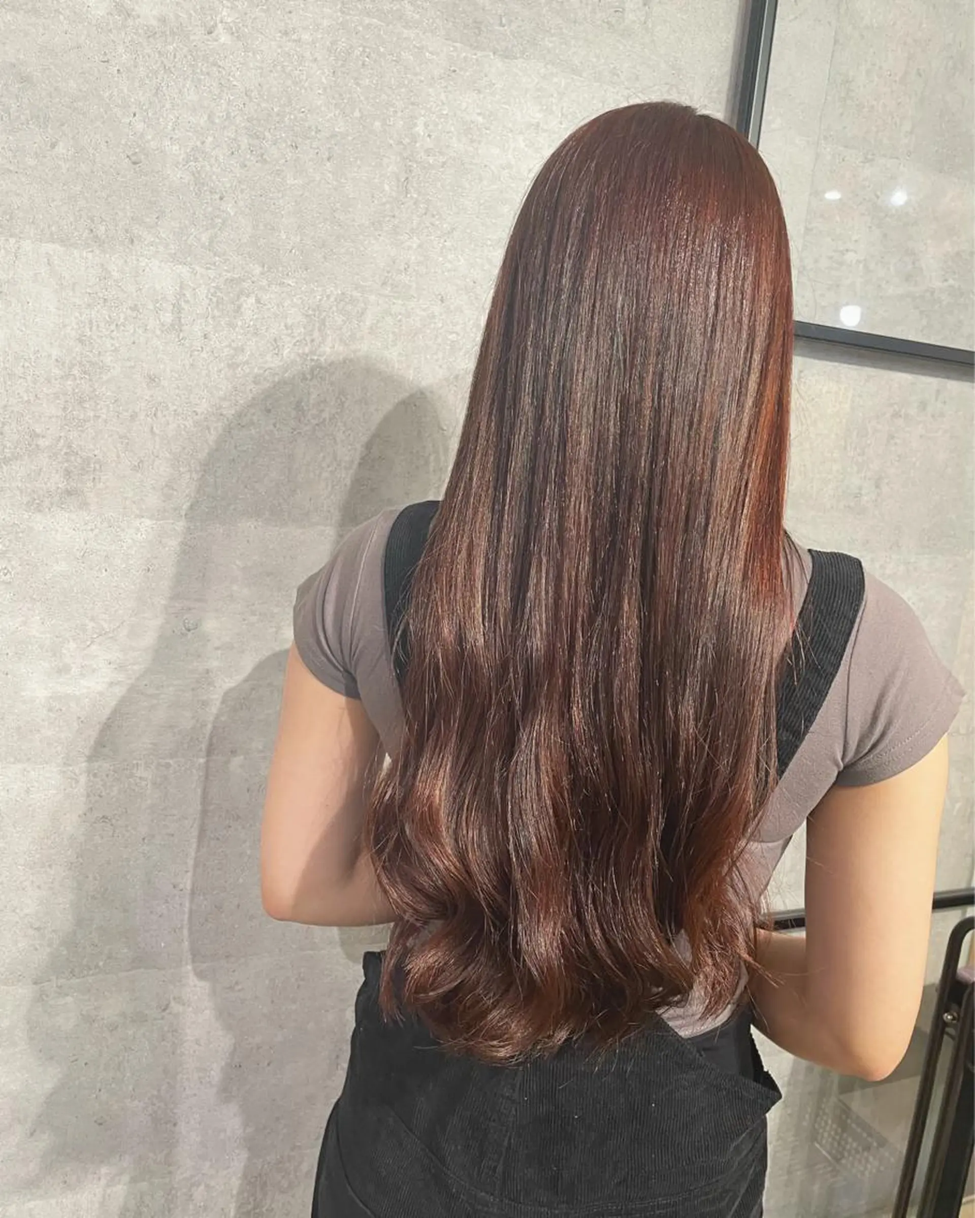 ロング カラー 〘 ROSSO〙 yunonのヘアスタイル