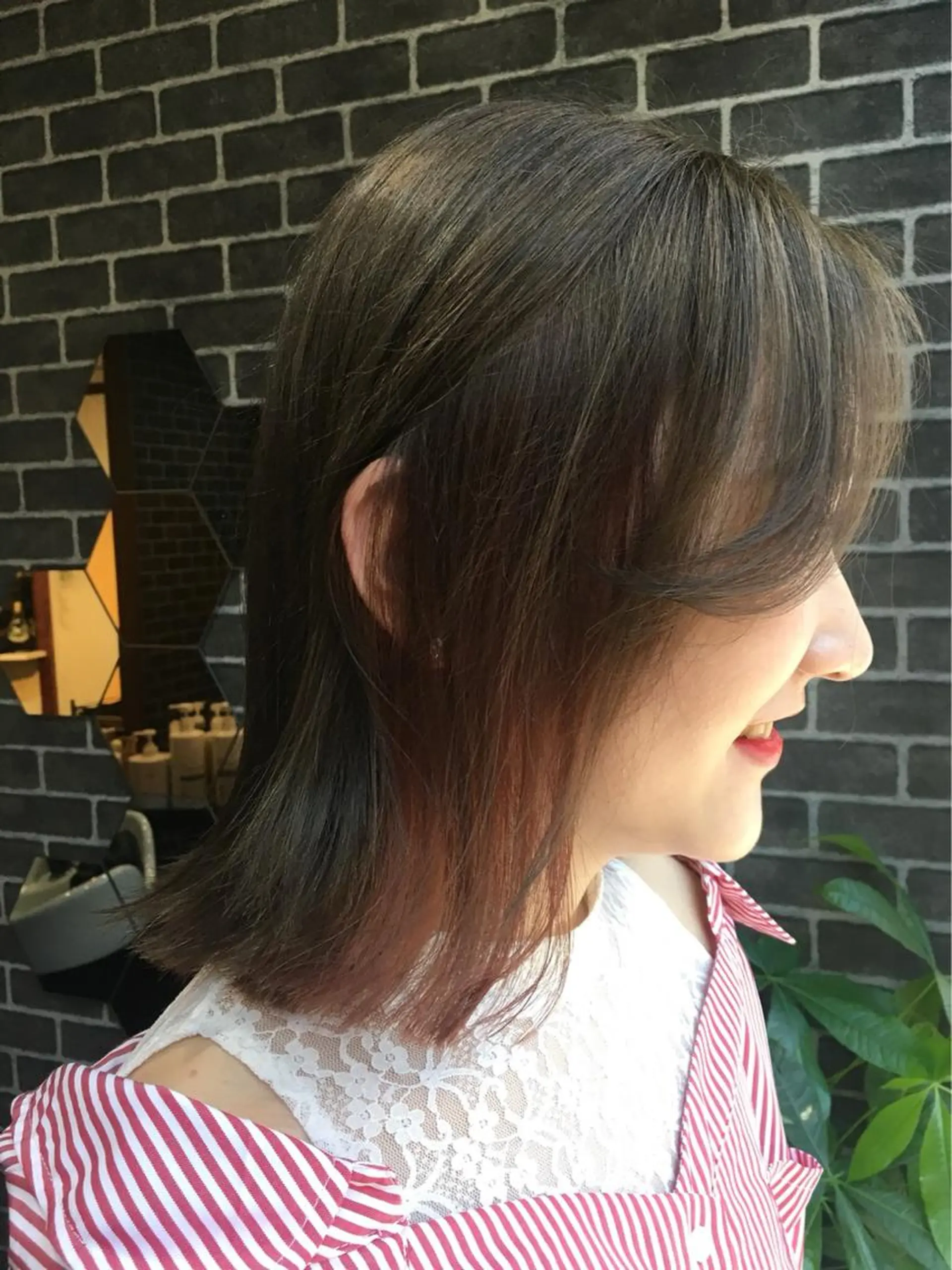 ミディアム カラー インナーカラー カット ヘアカラー トリートメント ✂︎中山竜哉✂︎ 川崎スタイリストのヘアスタイル