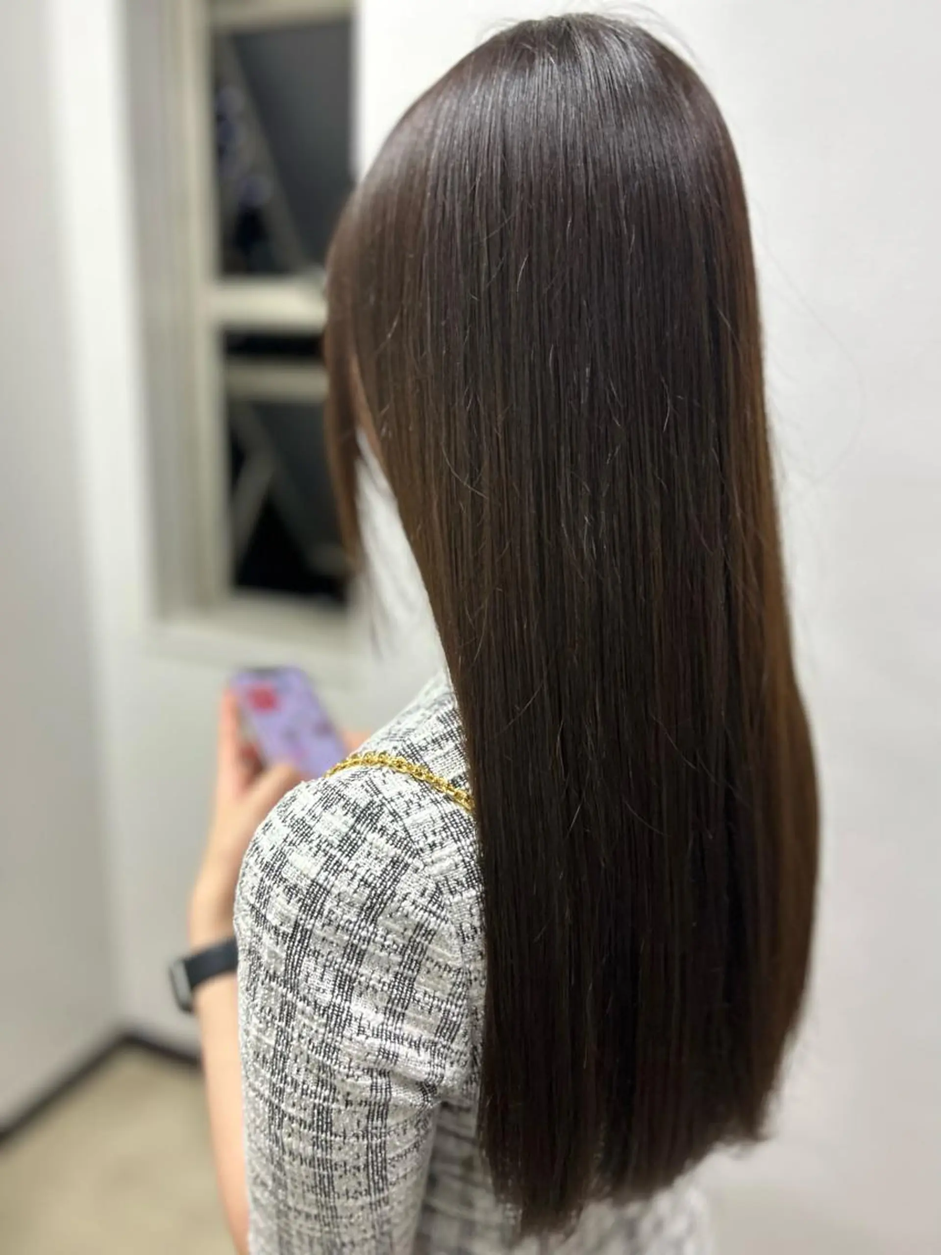 ロング カラー パーマ ヘアアレンジ メンズ キッズ ネイル マツエク・マツパ アイブロウ ブラウンカラー カラーマツエク ブラウン 🫧ハイトーン🫧 TOPstylistのヘアスタイル