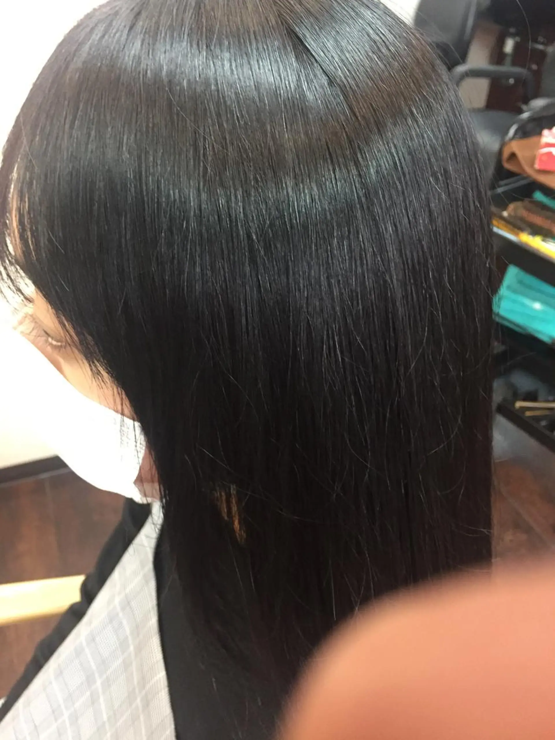 セミロング パーマ ヘアアレンジ 桧山 真のヘアスタイル