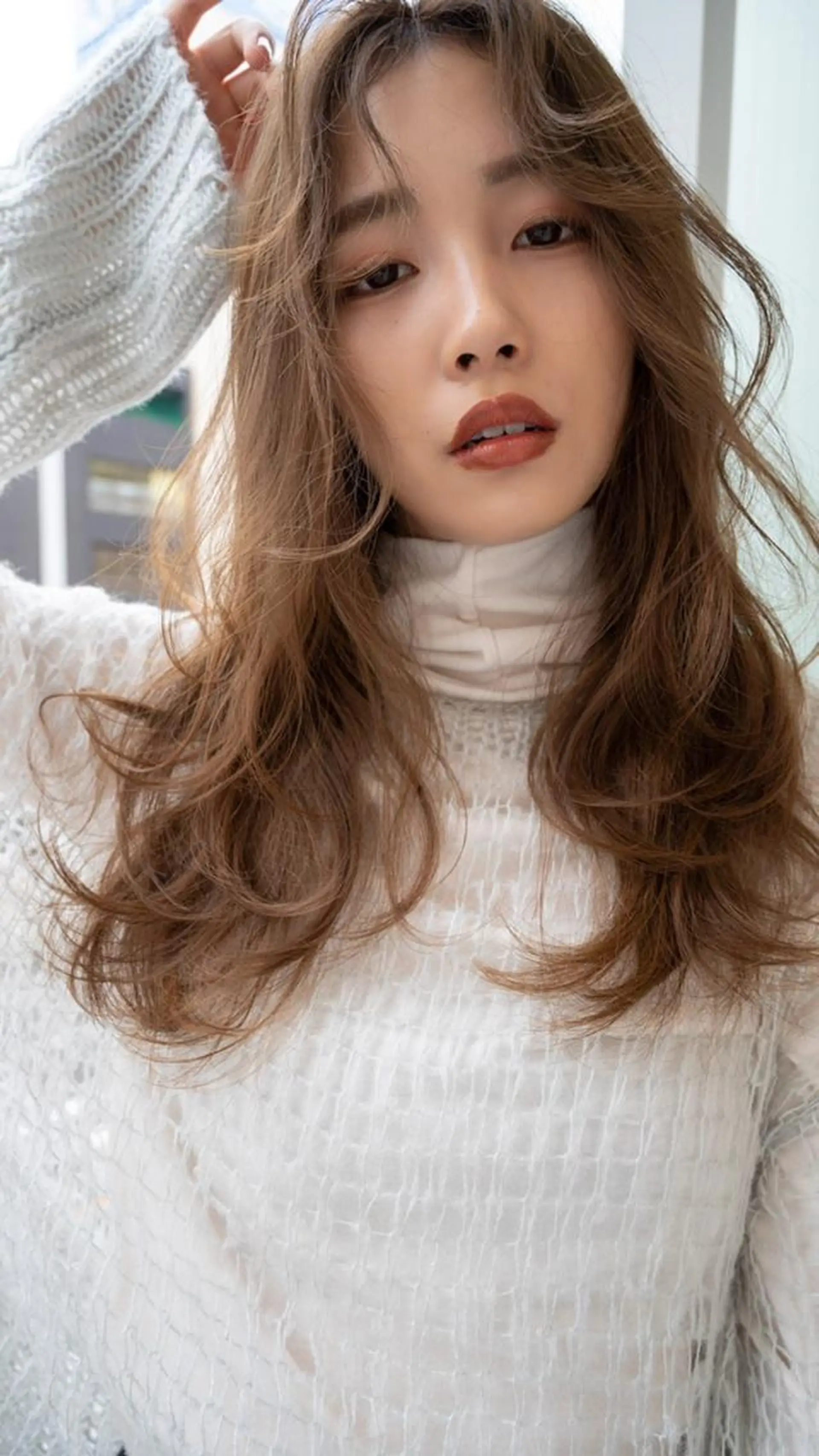 ロング カラー ANGELICA 天理店のヘアスタイル