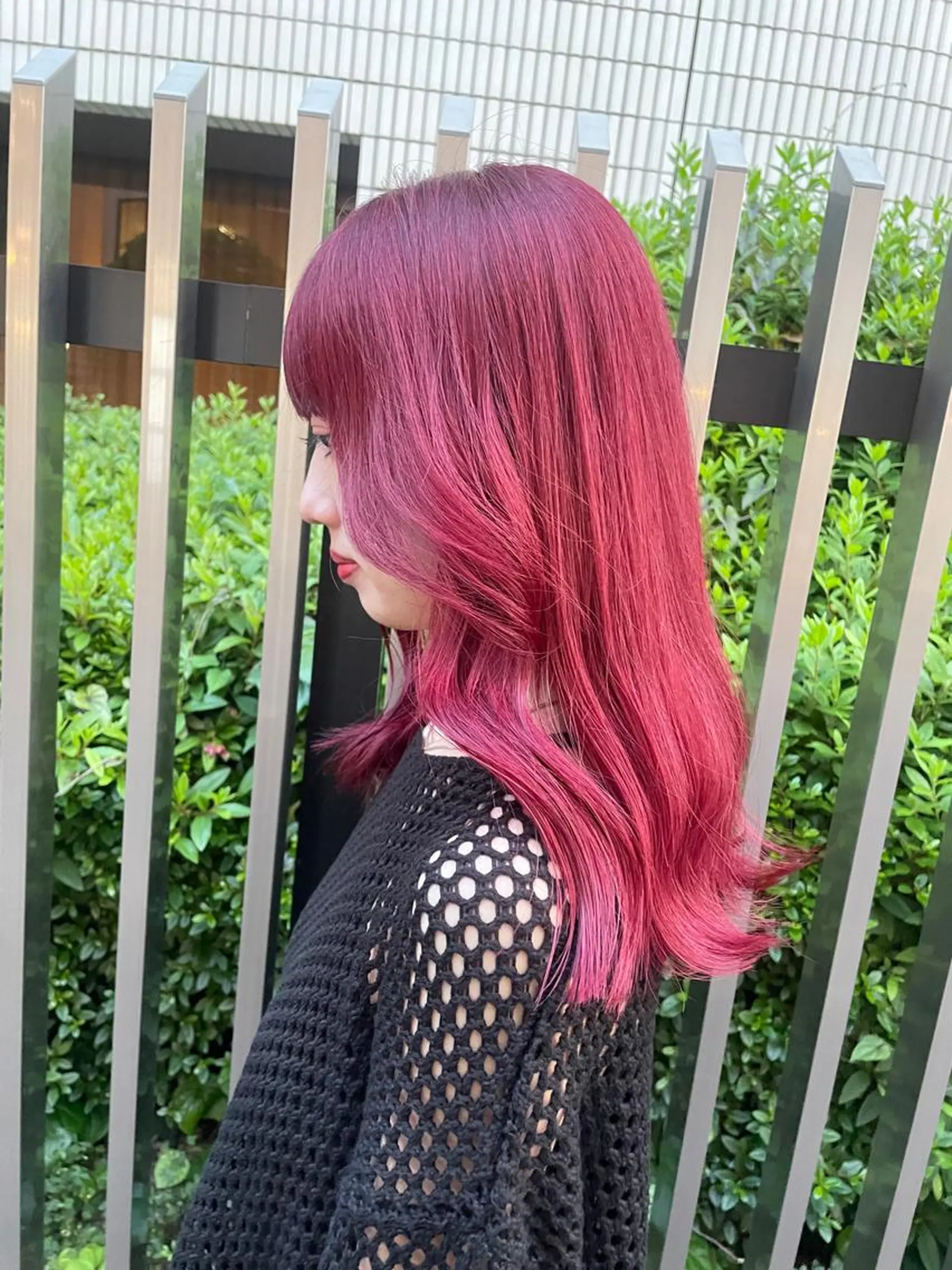 カラー ヘアカラー トリートメント ヘッドスパ ヘアセット 韓国ヘア/レイヤー Londエレンのヘアスタイル