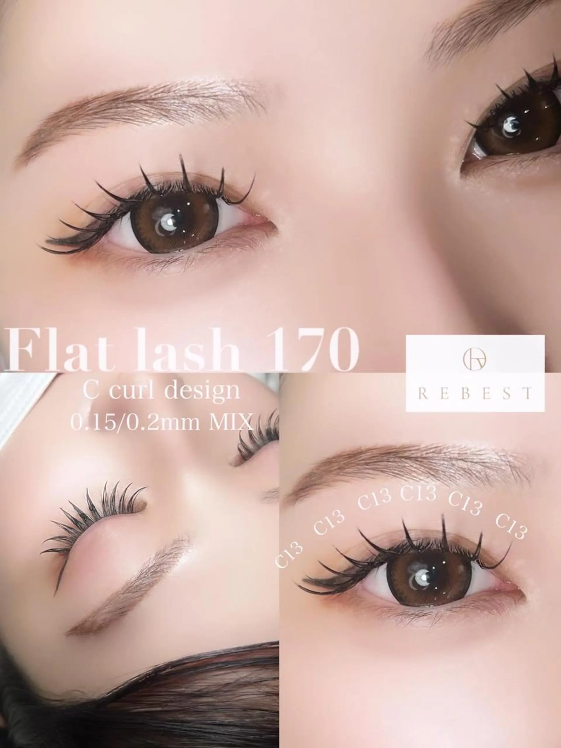 マツエク・マツパ Miyu🧤 REBEST心斎橋店のマツエク・マツパデザイン