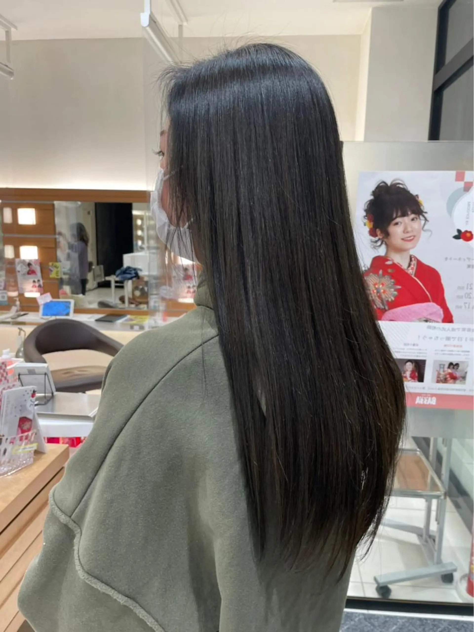 ロング 中條 あまねのヘアスタイル