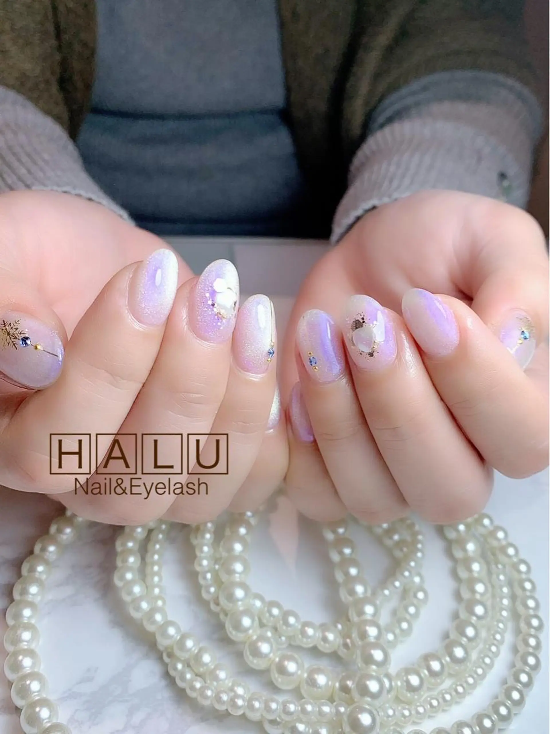 ネイル マグネットネイル HALU ハルのネイルデザイン