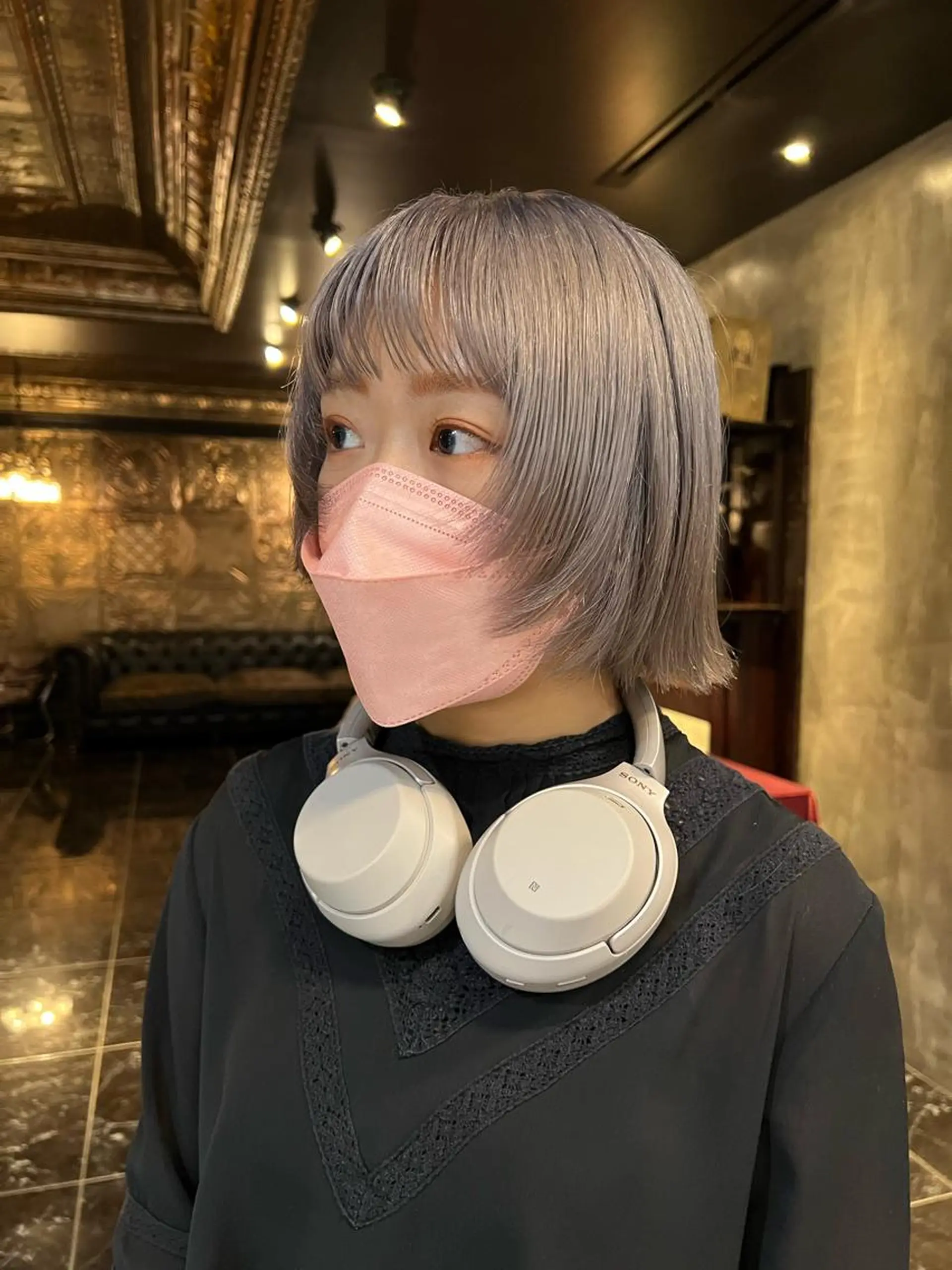 ショート カラー カット ヘアカラー haco＋所属・圧倒的デザイン力 店長🎨RENAのヘアスタイル