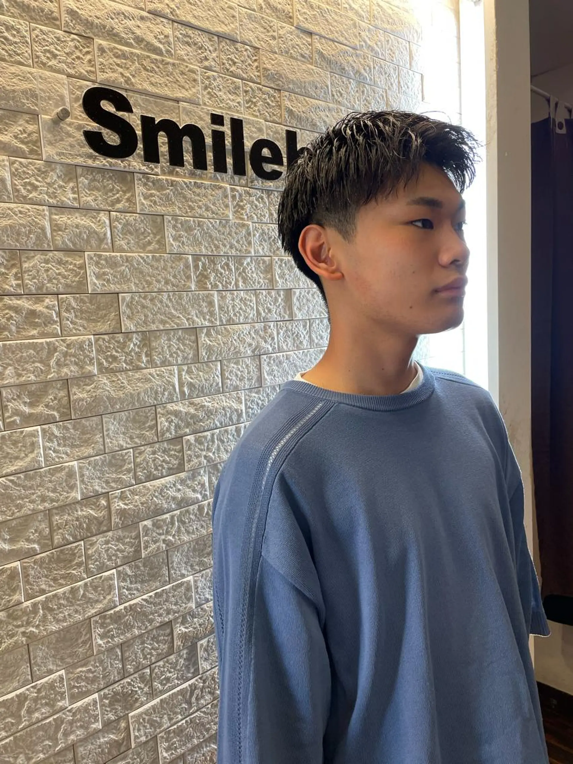 パーマ メンズ メンズパーマ YOLO所属・金久保 遼のヘアスタイル