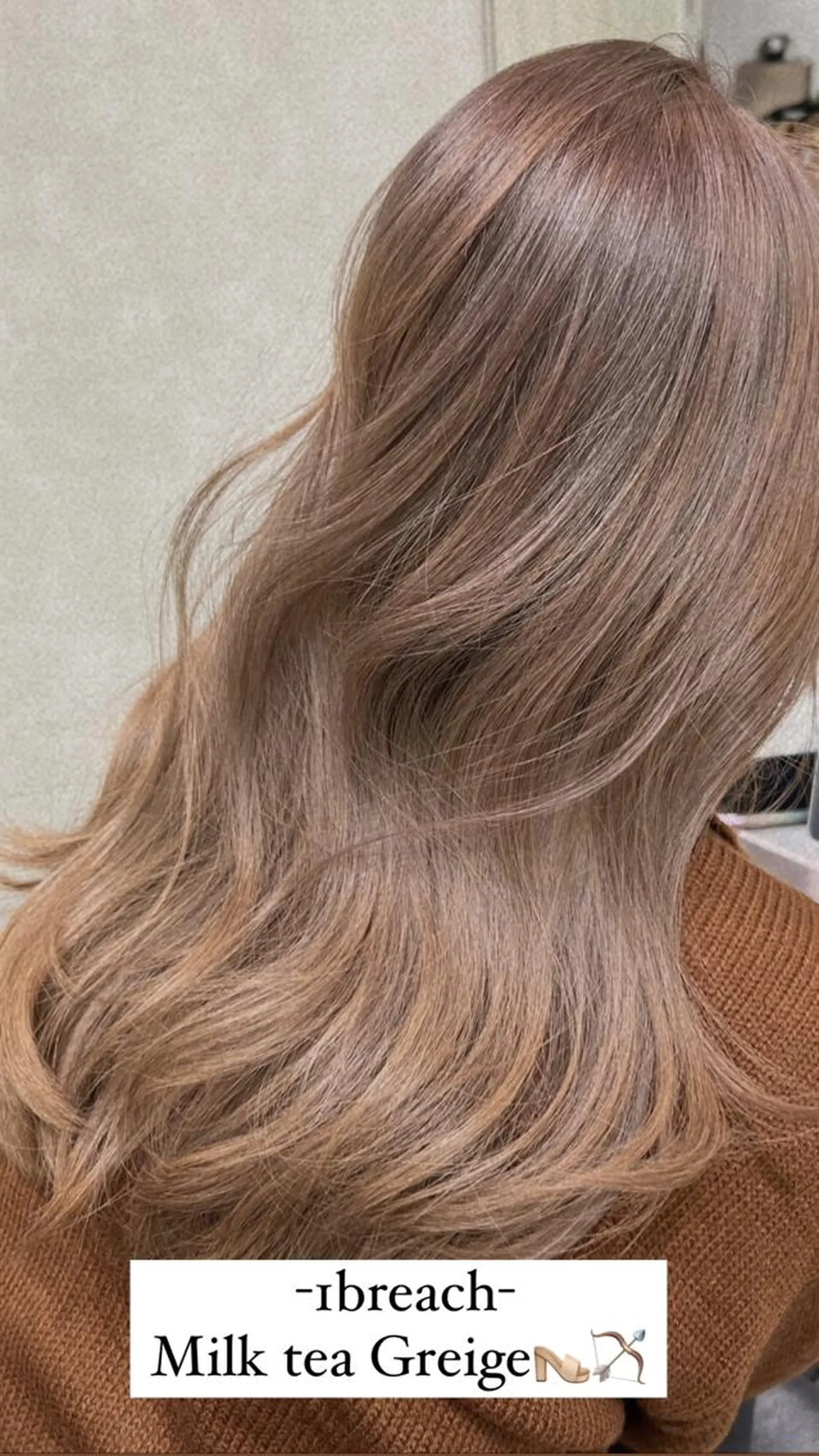 ロング 上田 エミのヘアスタイル