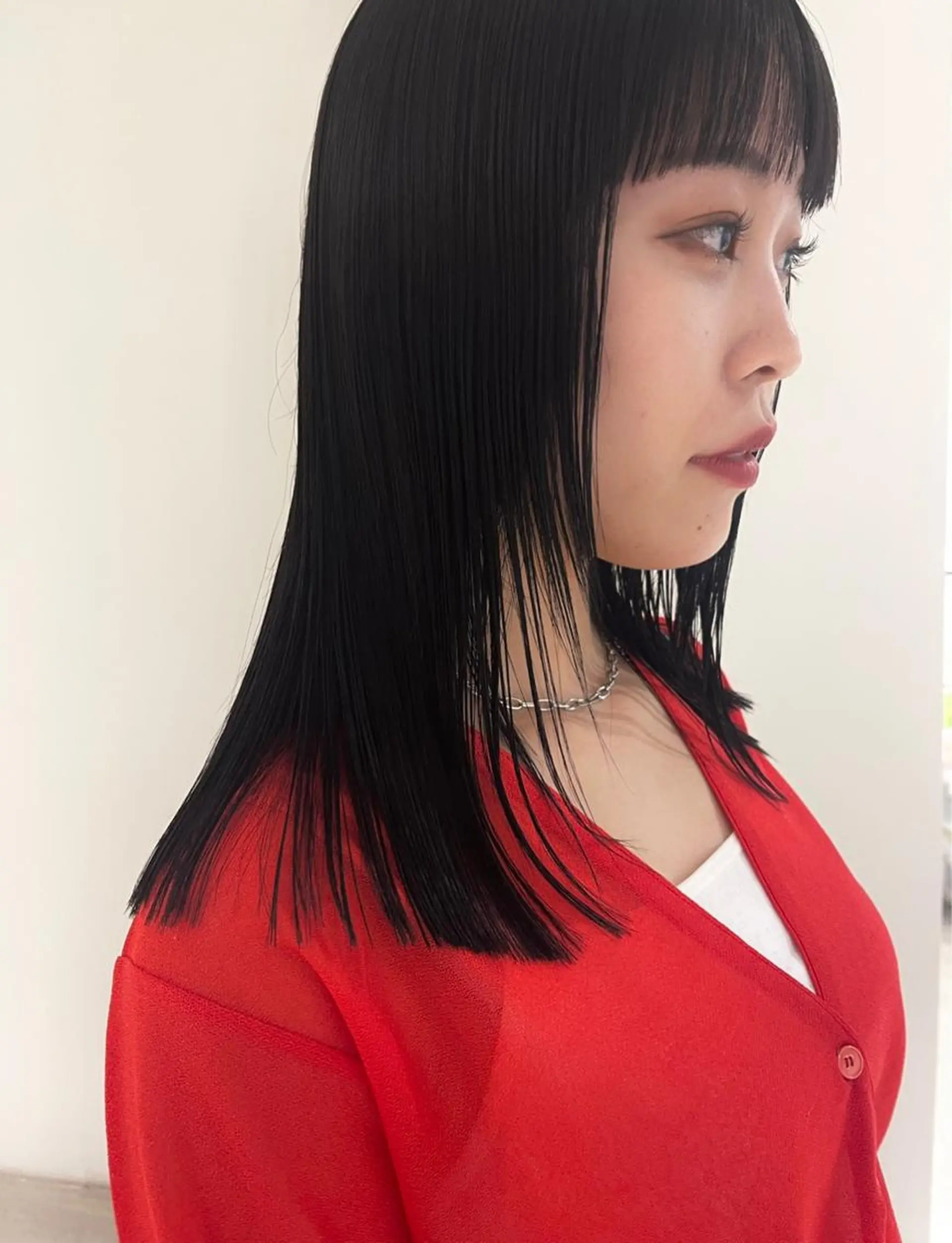 セミロング カラー oma　袮次金 鈴香のヘアスタイル