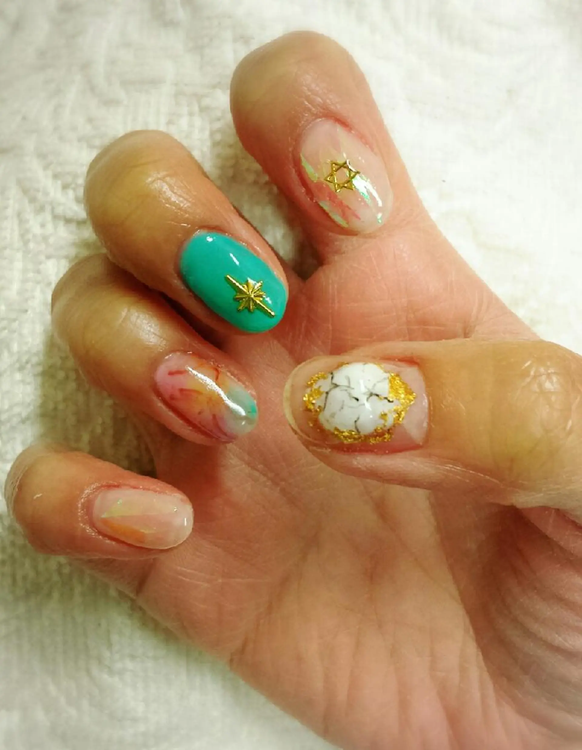 ネイル 河野ちえ (雑誌掲載サロン)のネイルデザイン