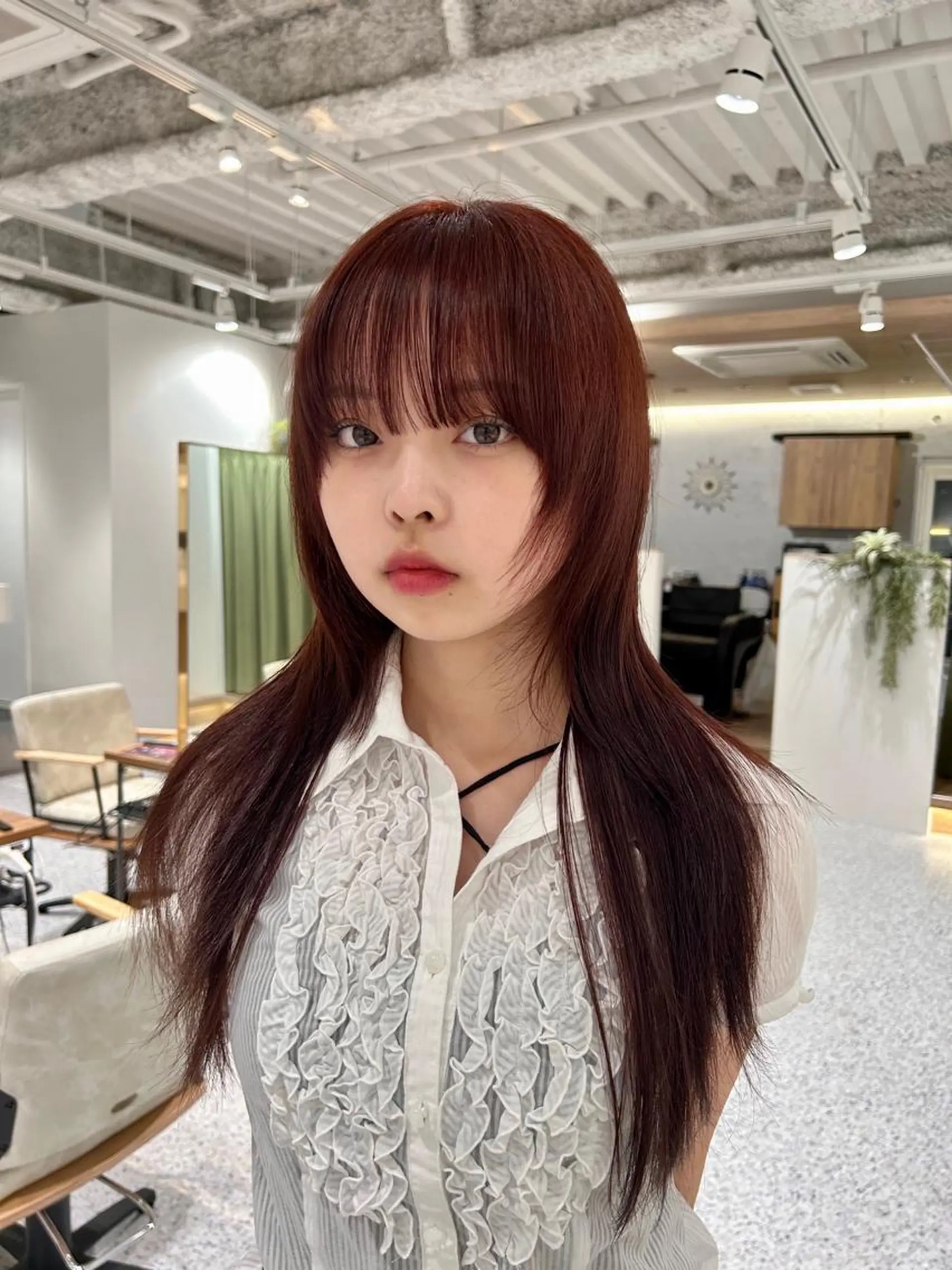 ロング ヘアカラー hair&eye🎀 /momoKaのヘアスタイル