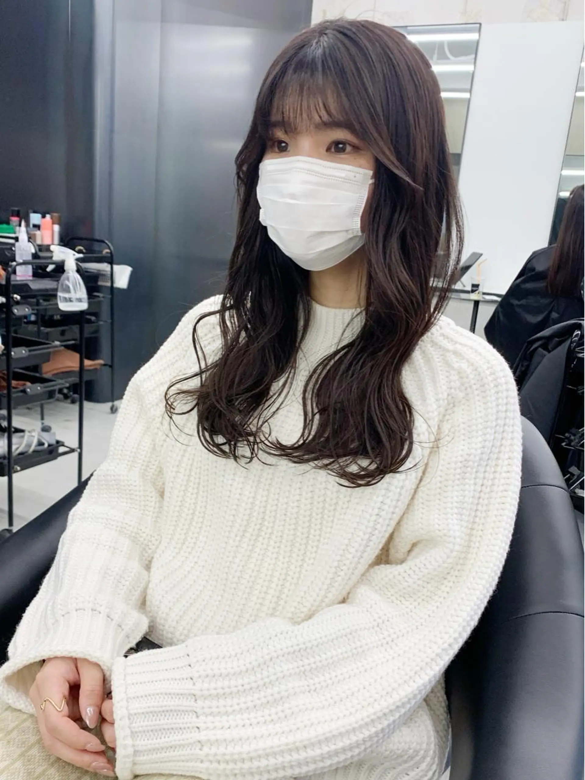 ロング カラー kimika🥑 メンズ/髪質改善のヘアスタイル