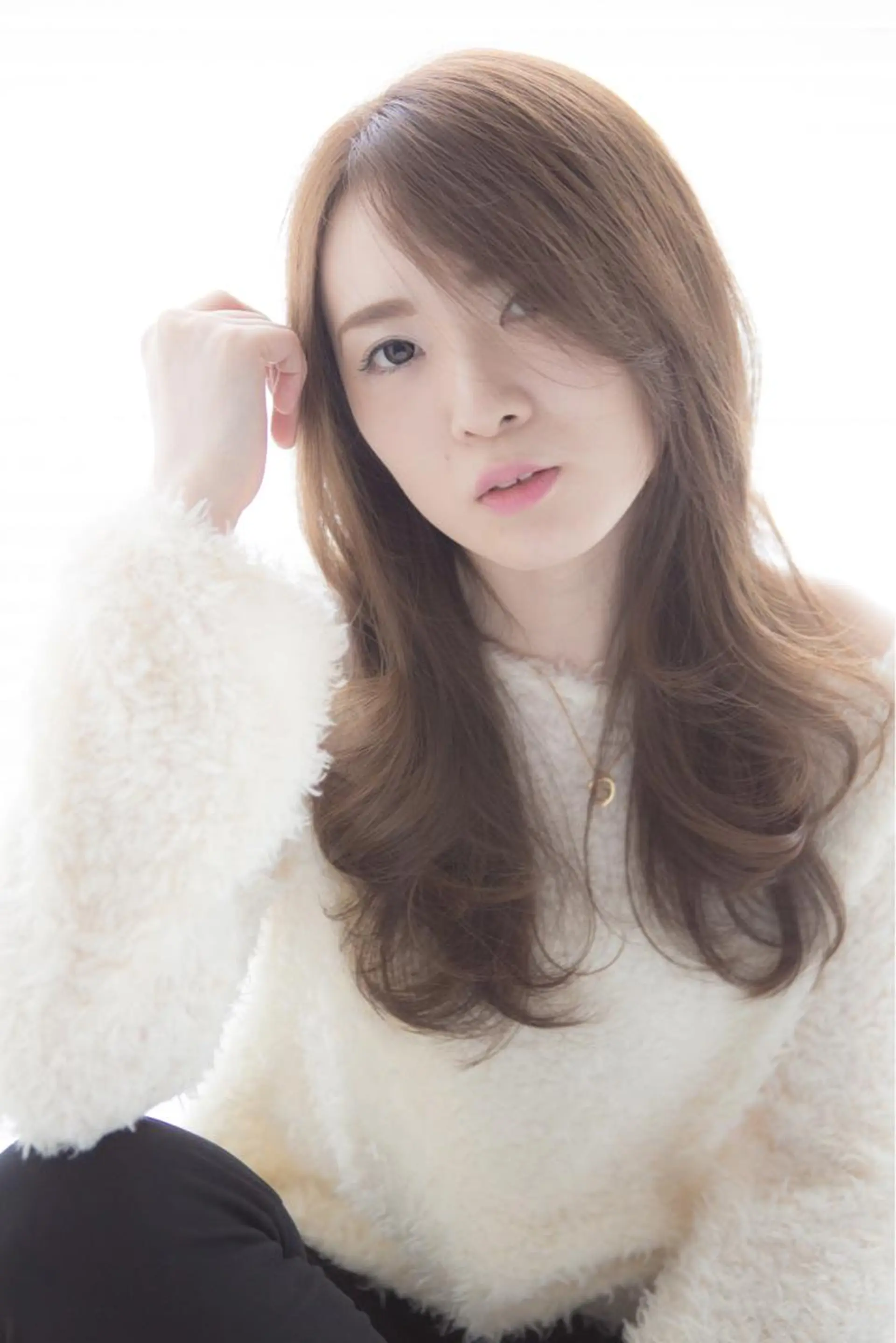 ロング 角 大輔のヘアスタイル