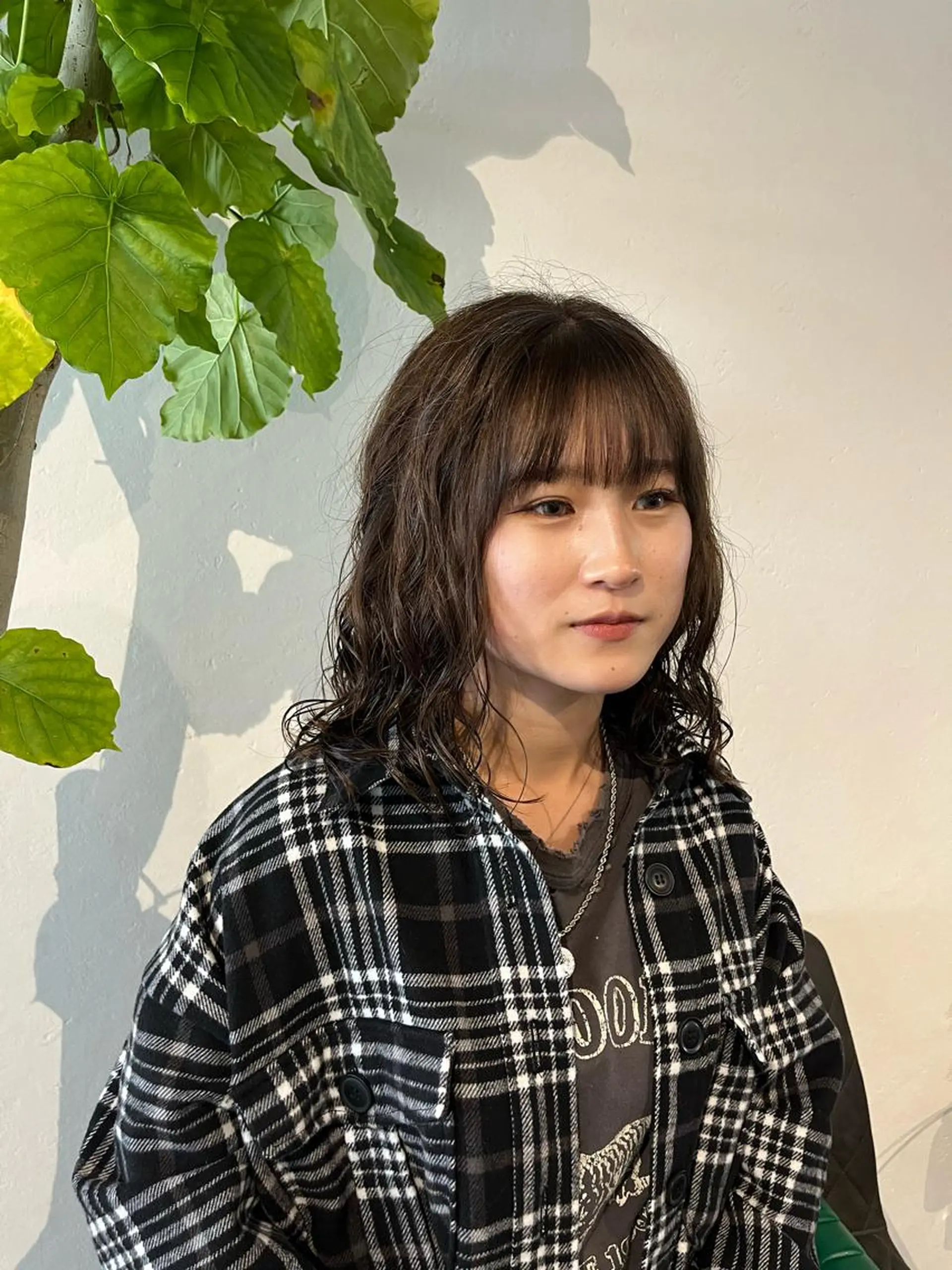 ミディアム パーマ ミディアムパーマ スパイラルパーマ カット パーマ ショート/パーマ/ カラー/FUKOのヘアスタイル