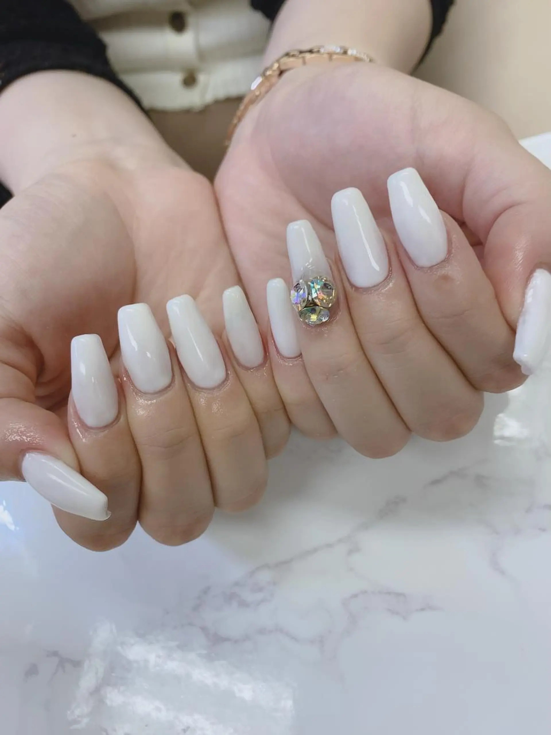 ミディアム ハンドネイル JNA認定講師🌸 RIEのネイルデザイン