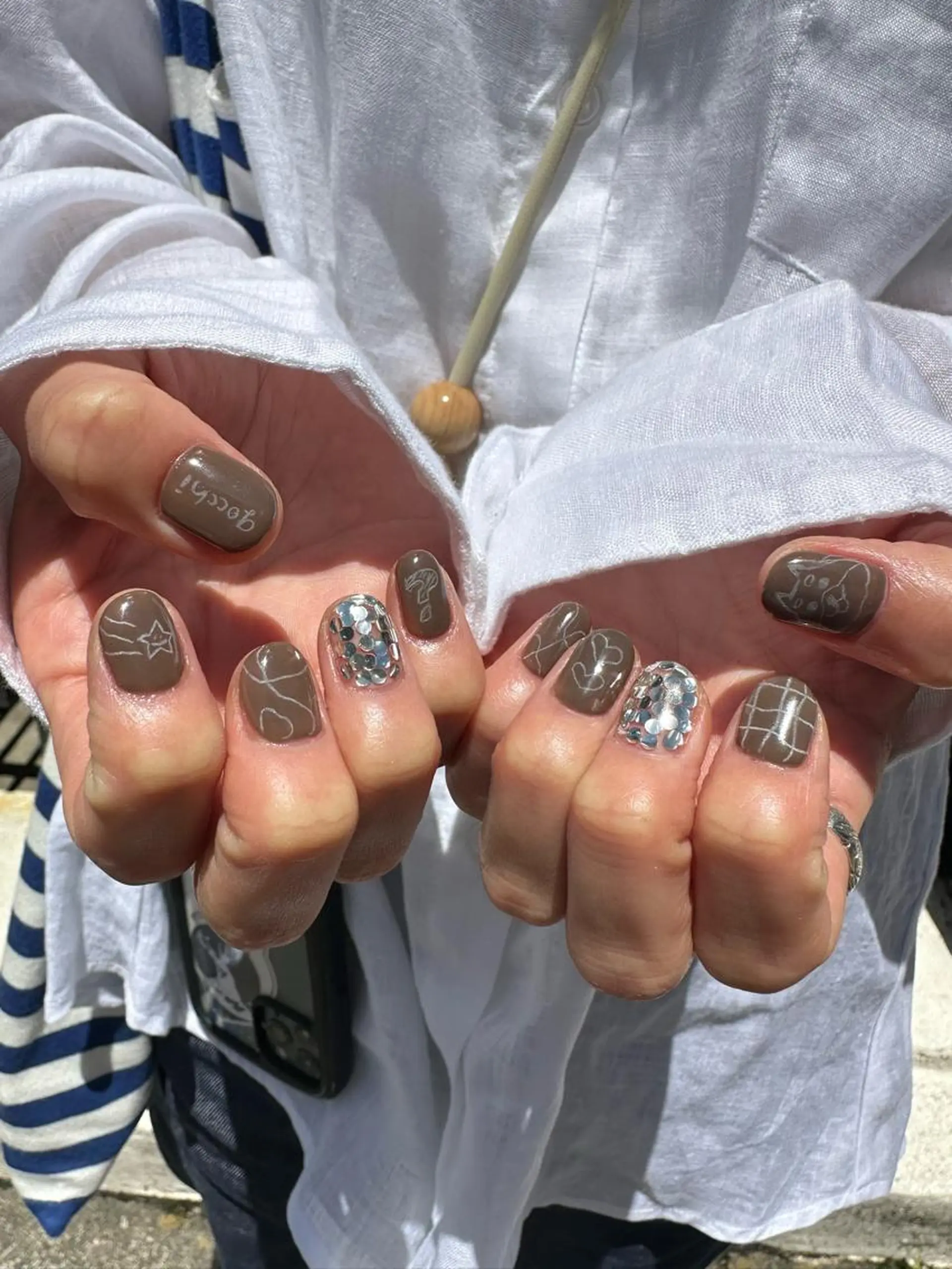 ネイル ハンドネイル フットネイル 個性派ネイル 🌼 ハルカ ♡のマツエク・マツパデザイン