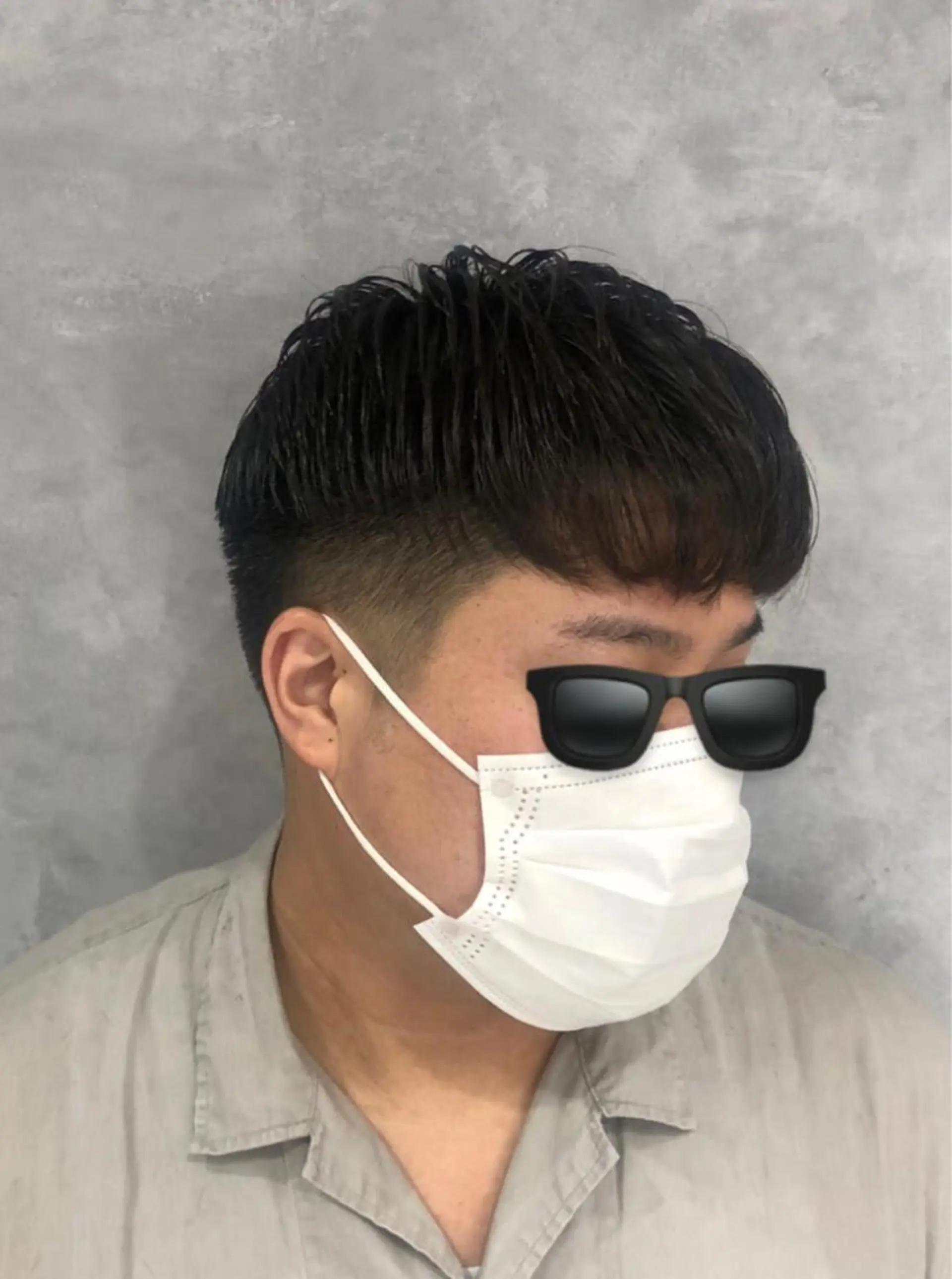 メンズ Mayo/ダブルカラ メンズカット/カラーのヘアスタイル