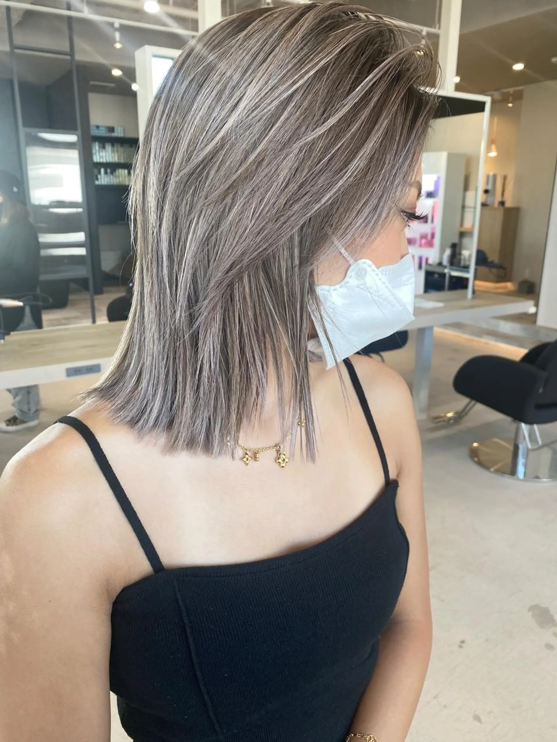 ショート カラー ヘアアレンジ ネイル マツエク・マツパ アイブロウ トリートメント 井上 一平のヘアスタイル